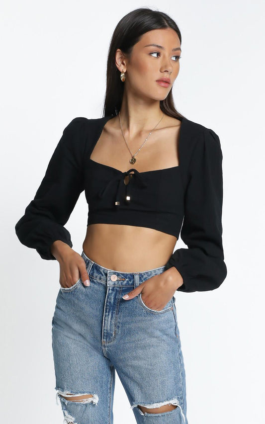 Claes Top in Black
