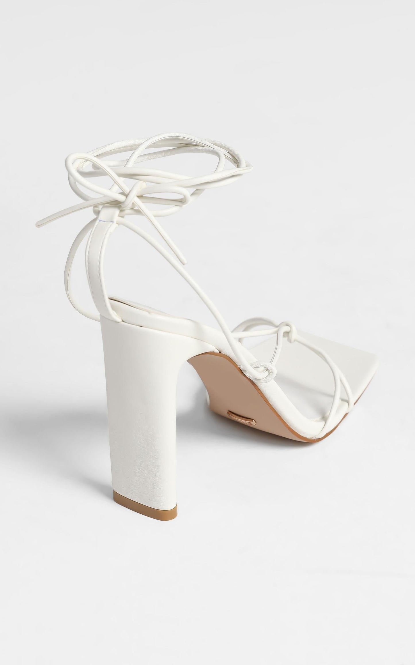 Billini - Clarissa Block Heels in White