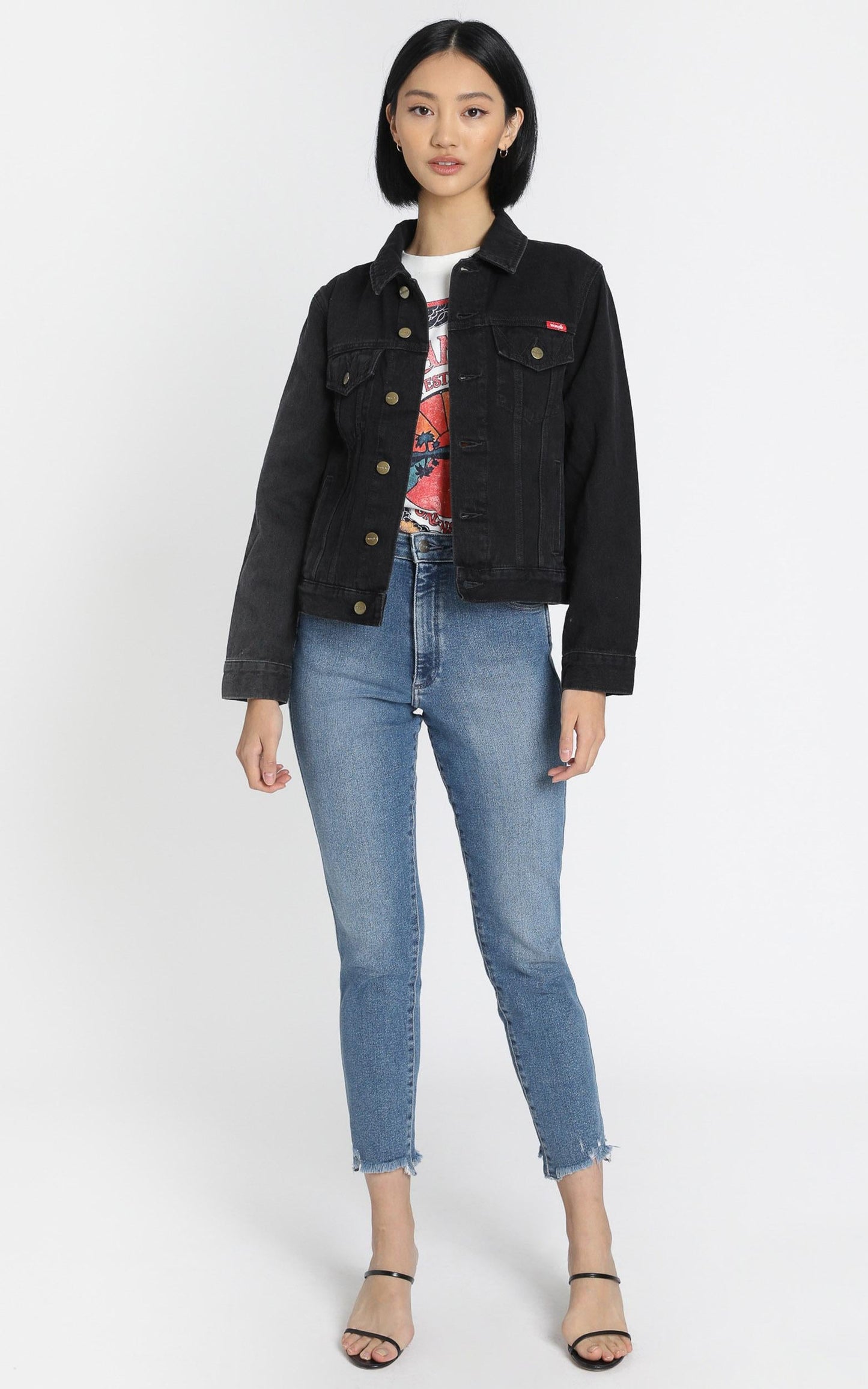 Wrangler - Classic Denim Jacket in Starr Stone