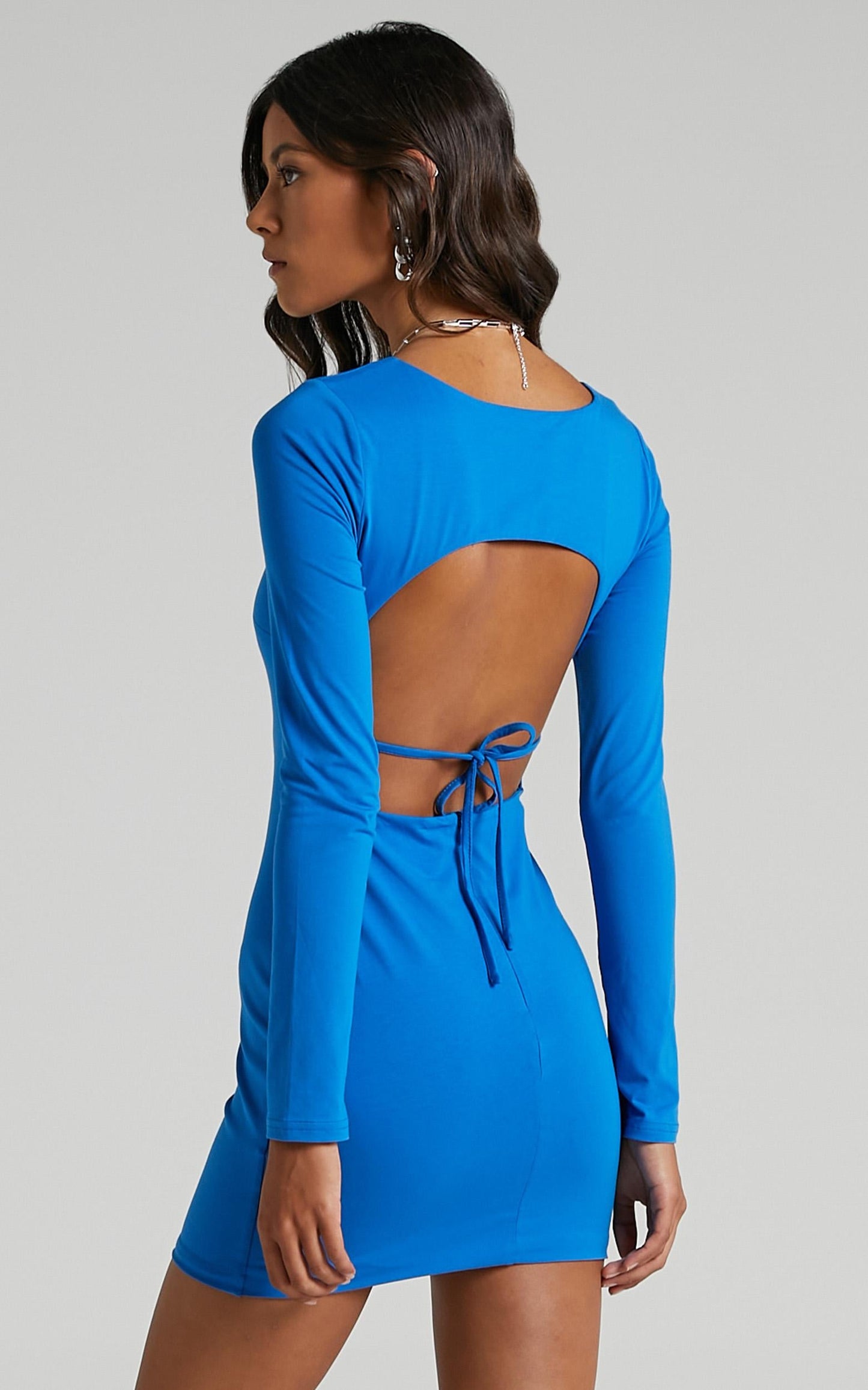 Claudie Dress in Cobalt