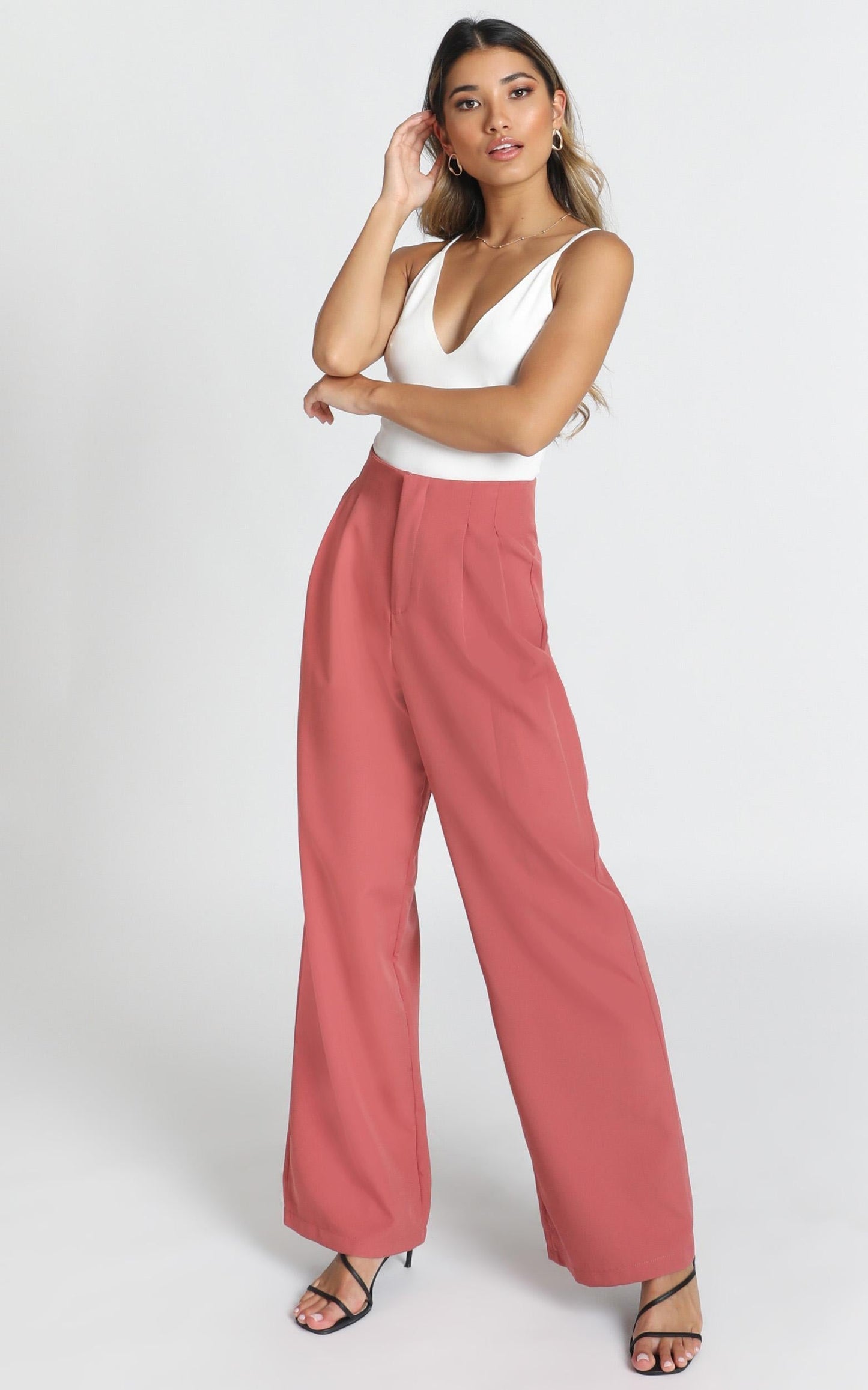 Competition Time Pants In Dusty Rose
