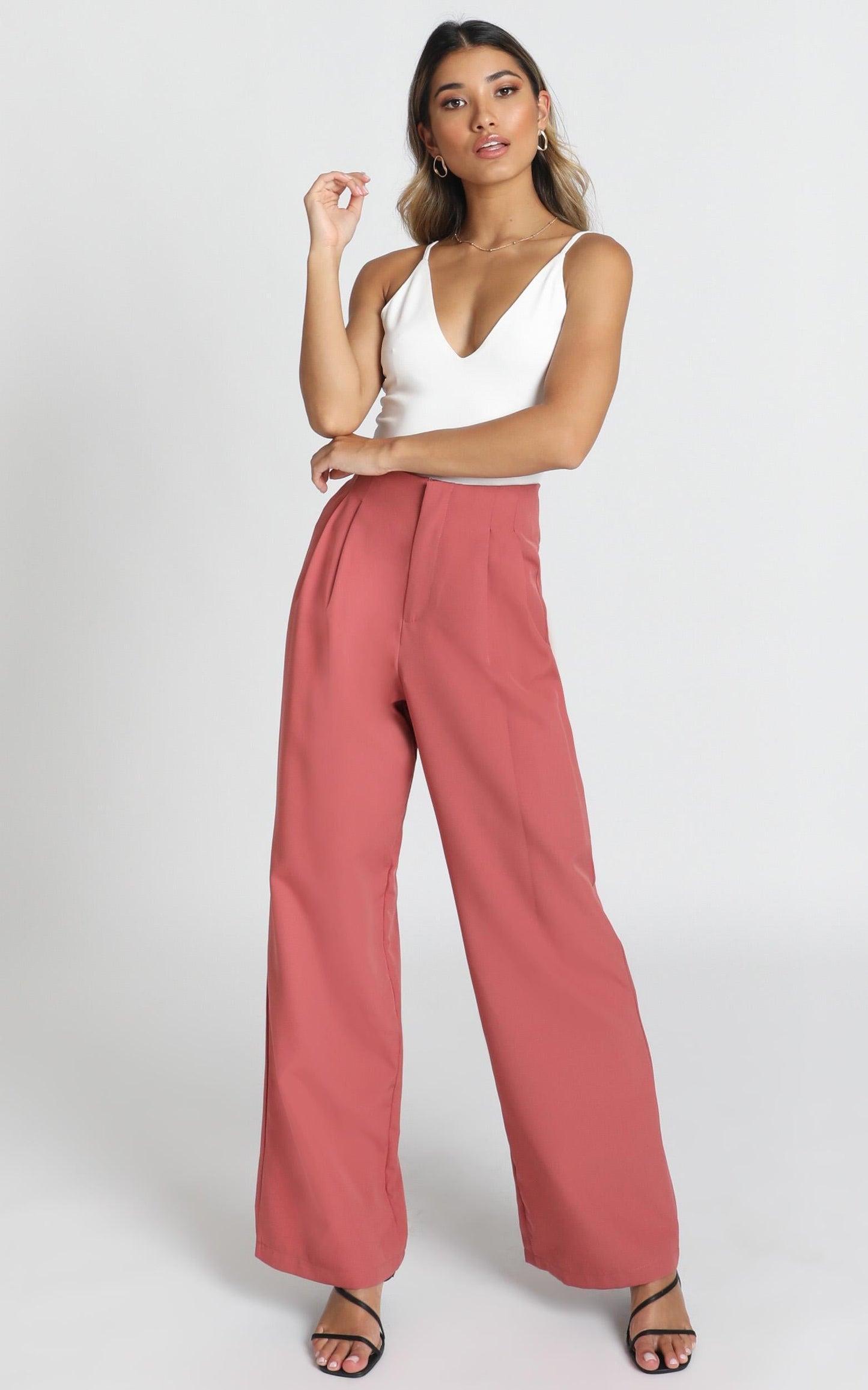 Competition Time Pants In Dusty Rose