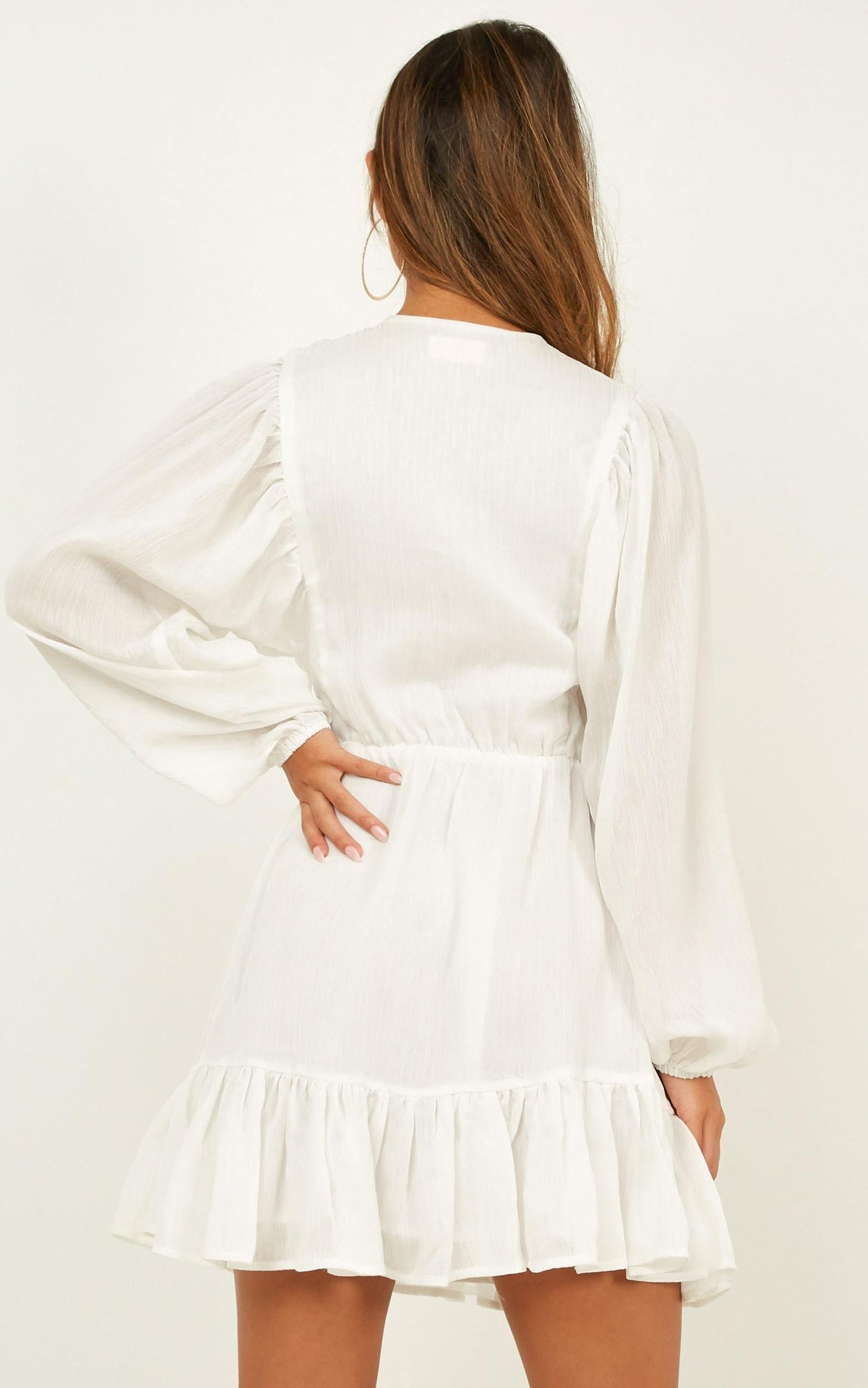 Consideration Dress In White