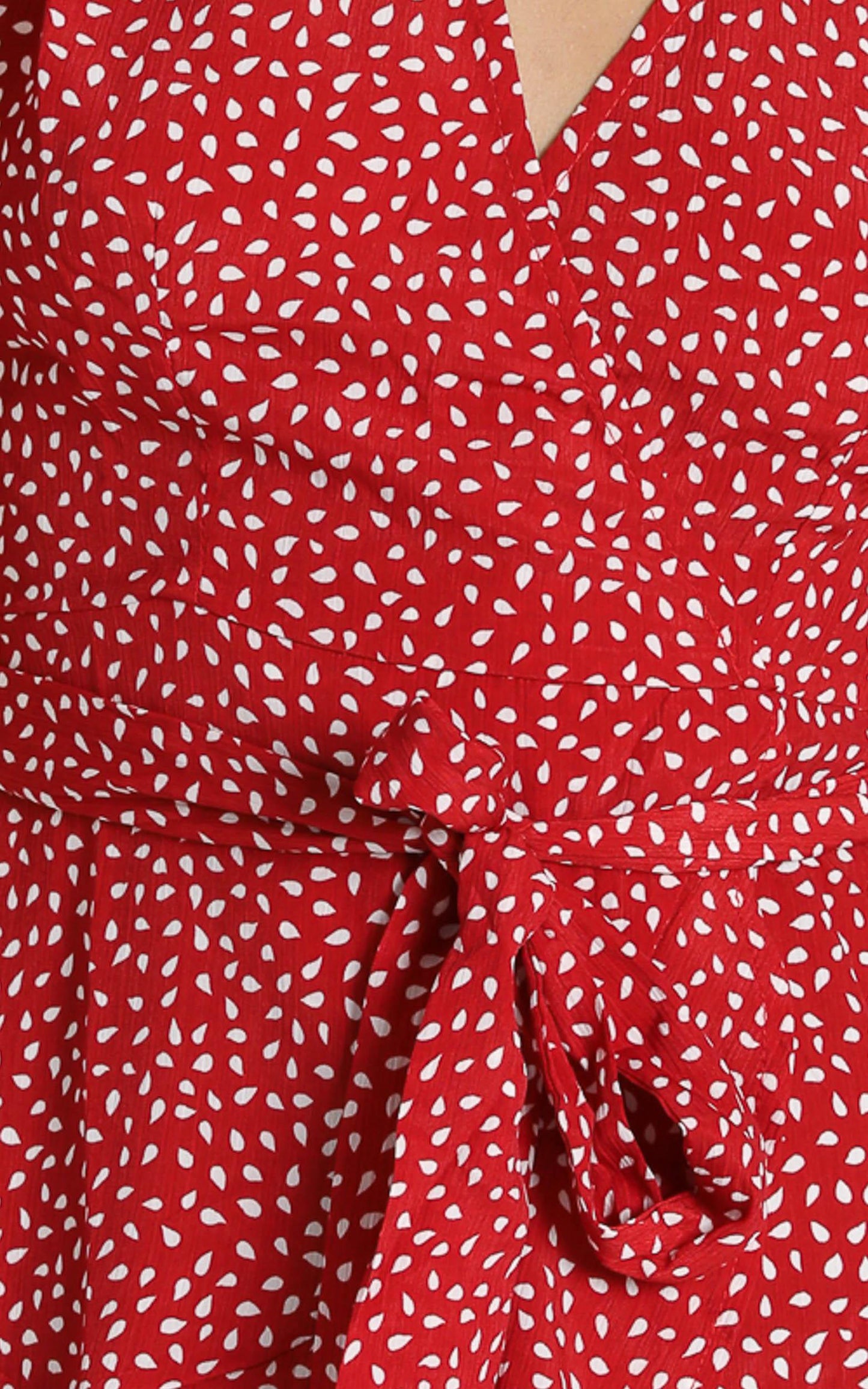 Constance Dress in Red Spot