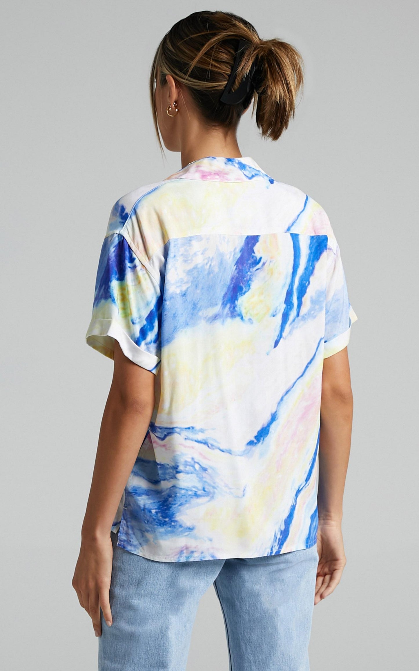 Cools Club - 70's Shirt in Ocean Glitter
