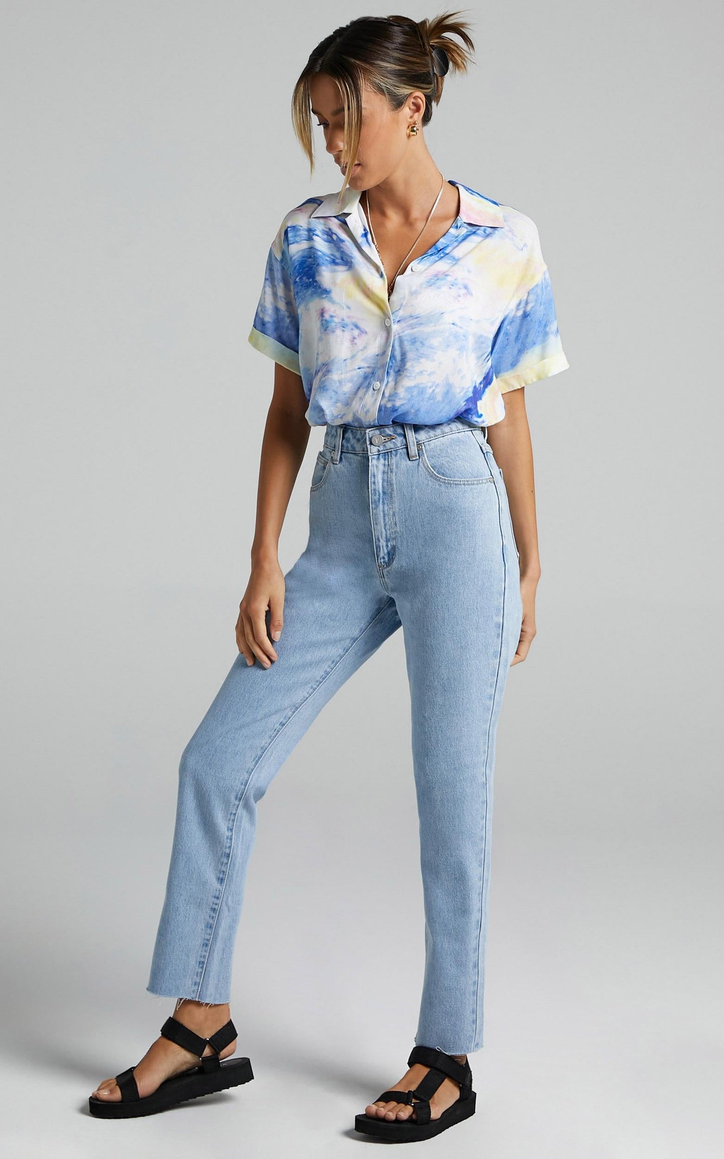 Cools Club - 70's Shirt in Ocean Glitter
