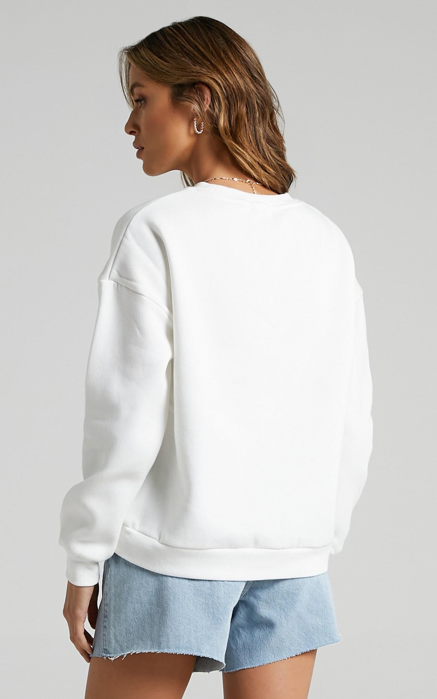 Cools Club - Leisure Club Sweat in White