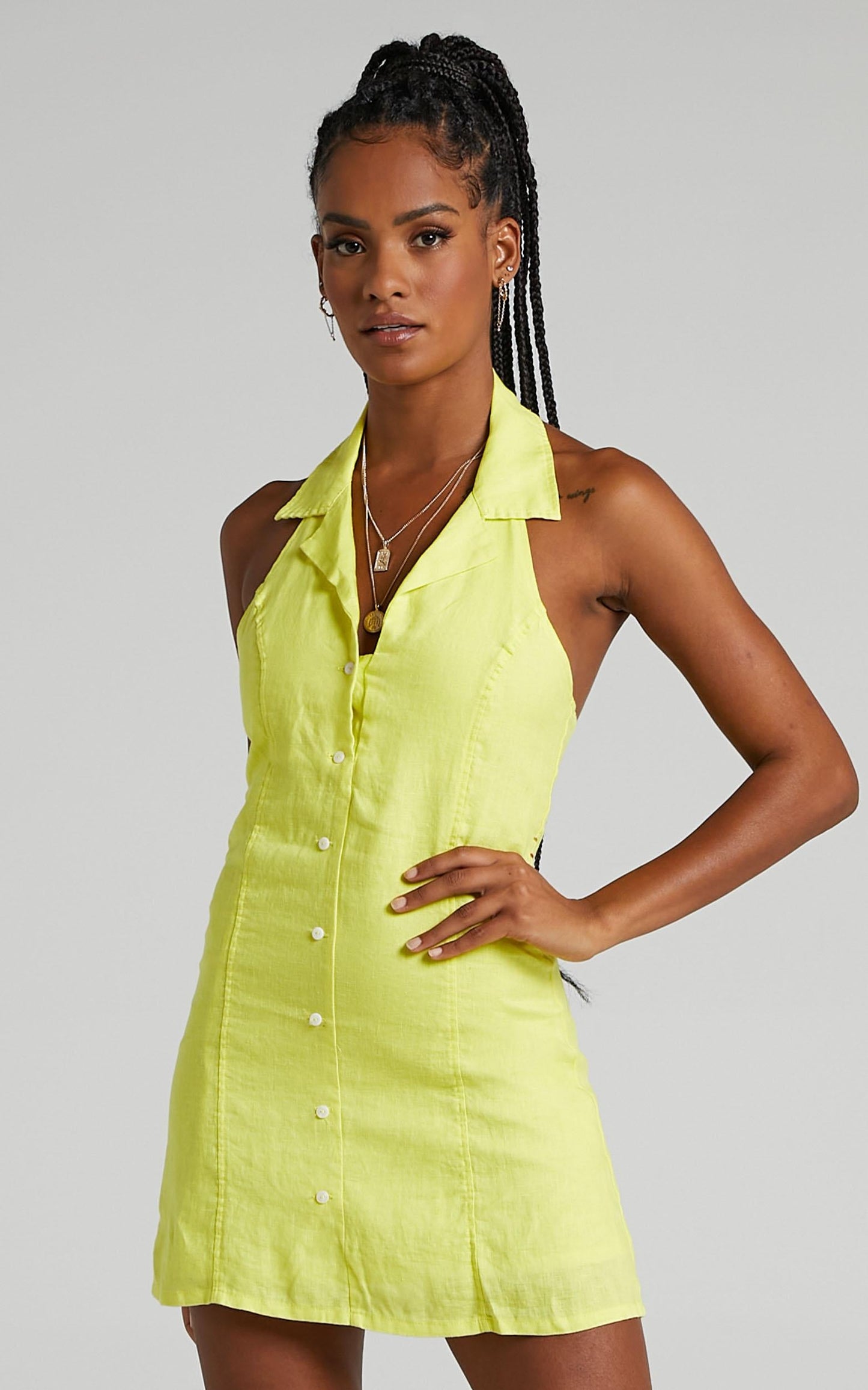 Cools Club - Miami Dress in Yellow