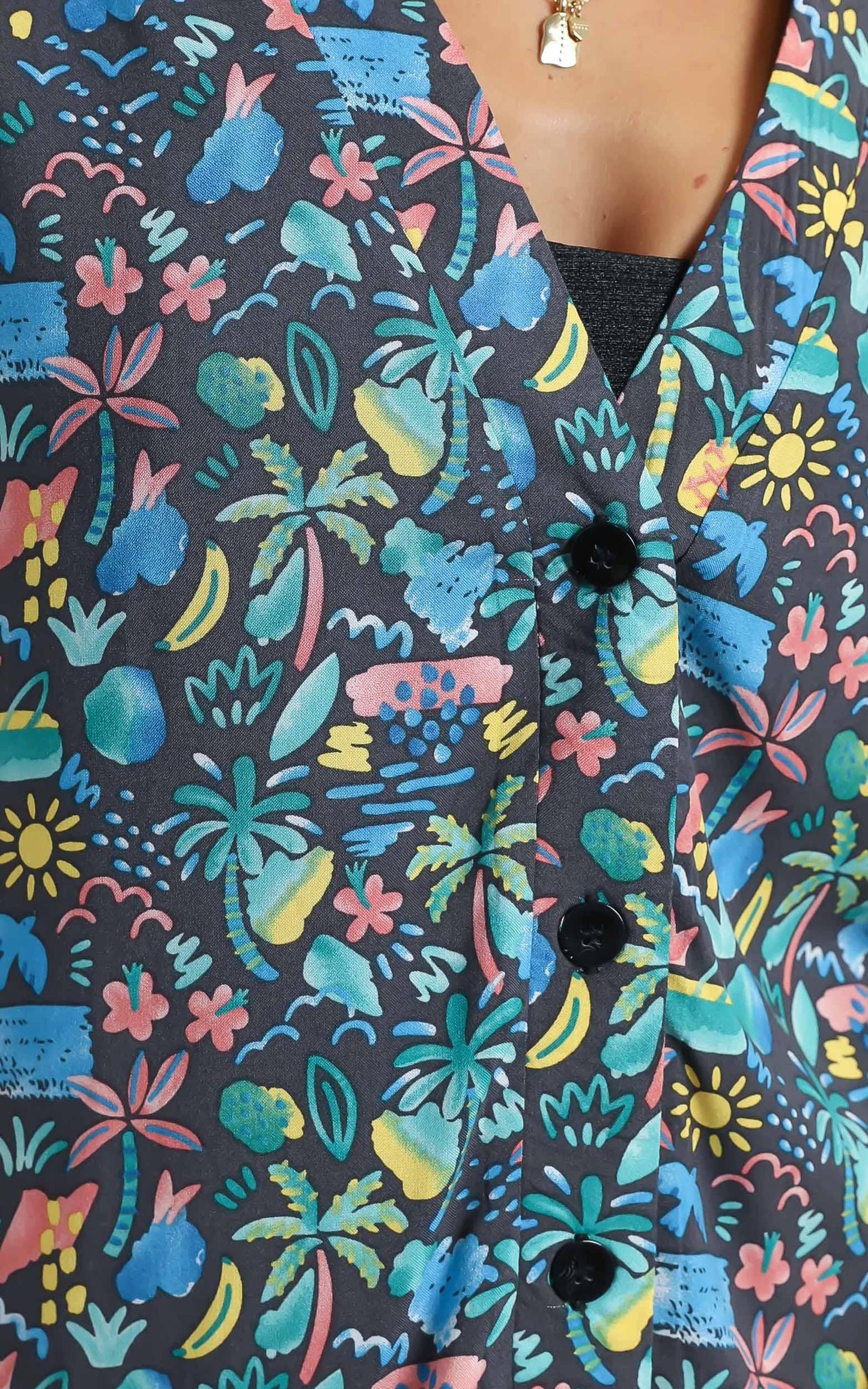 Cools Club - Caribou Shirt in Tropic Nights
