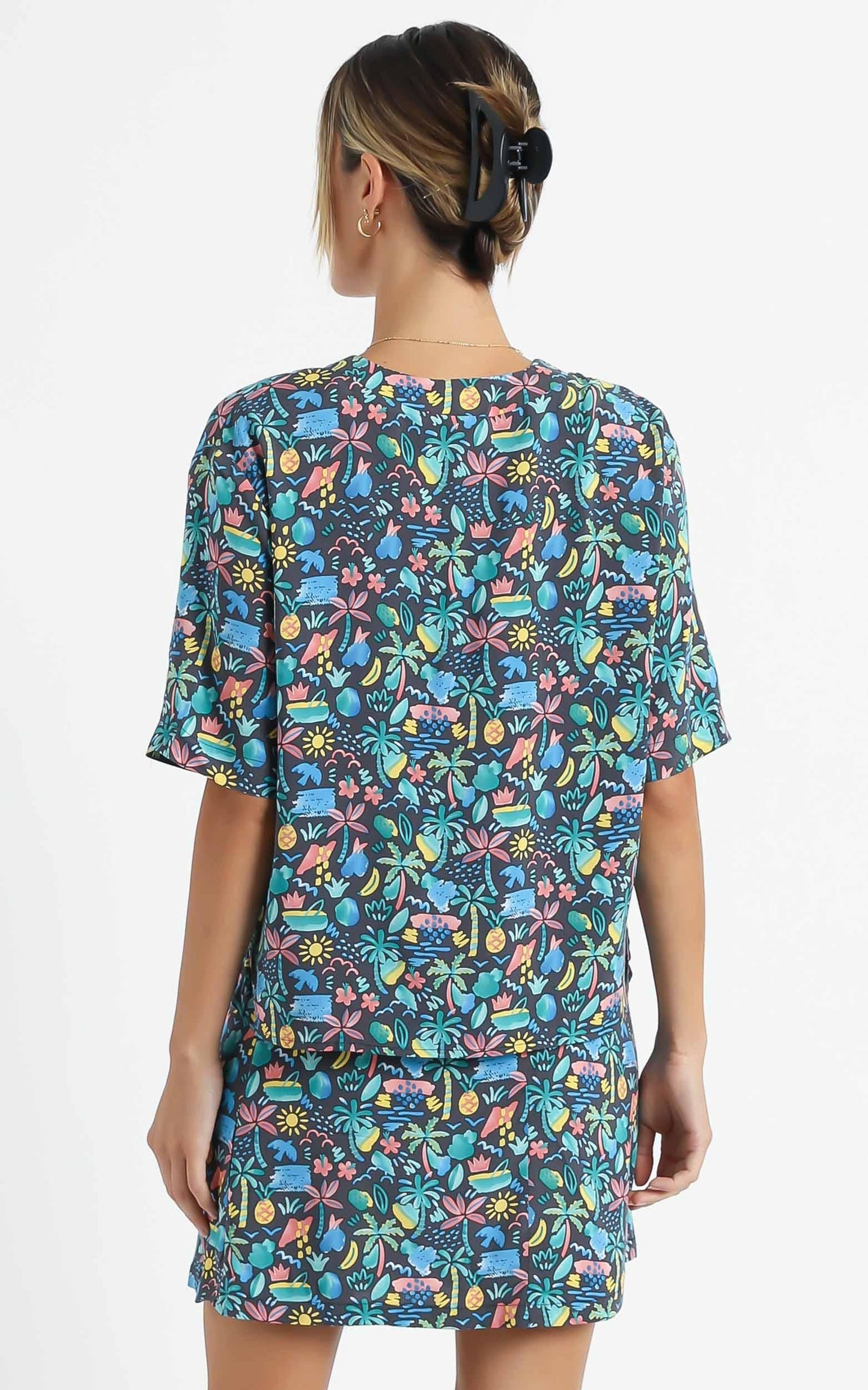 Cools Club - Caribou Shirt in Tropic Nights