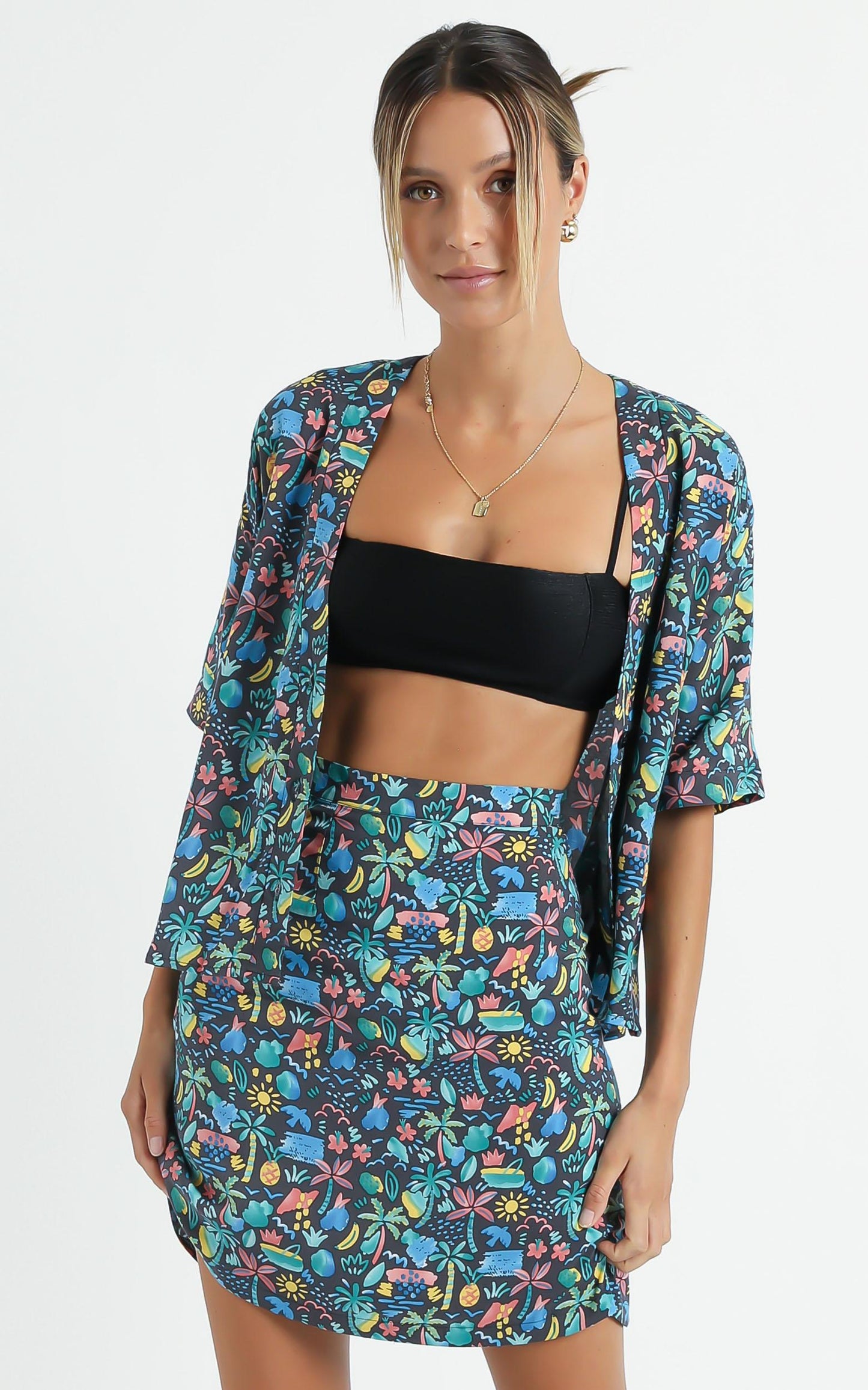 Cools Club - Caribou Shirt in Tropic Nights