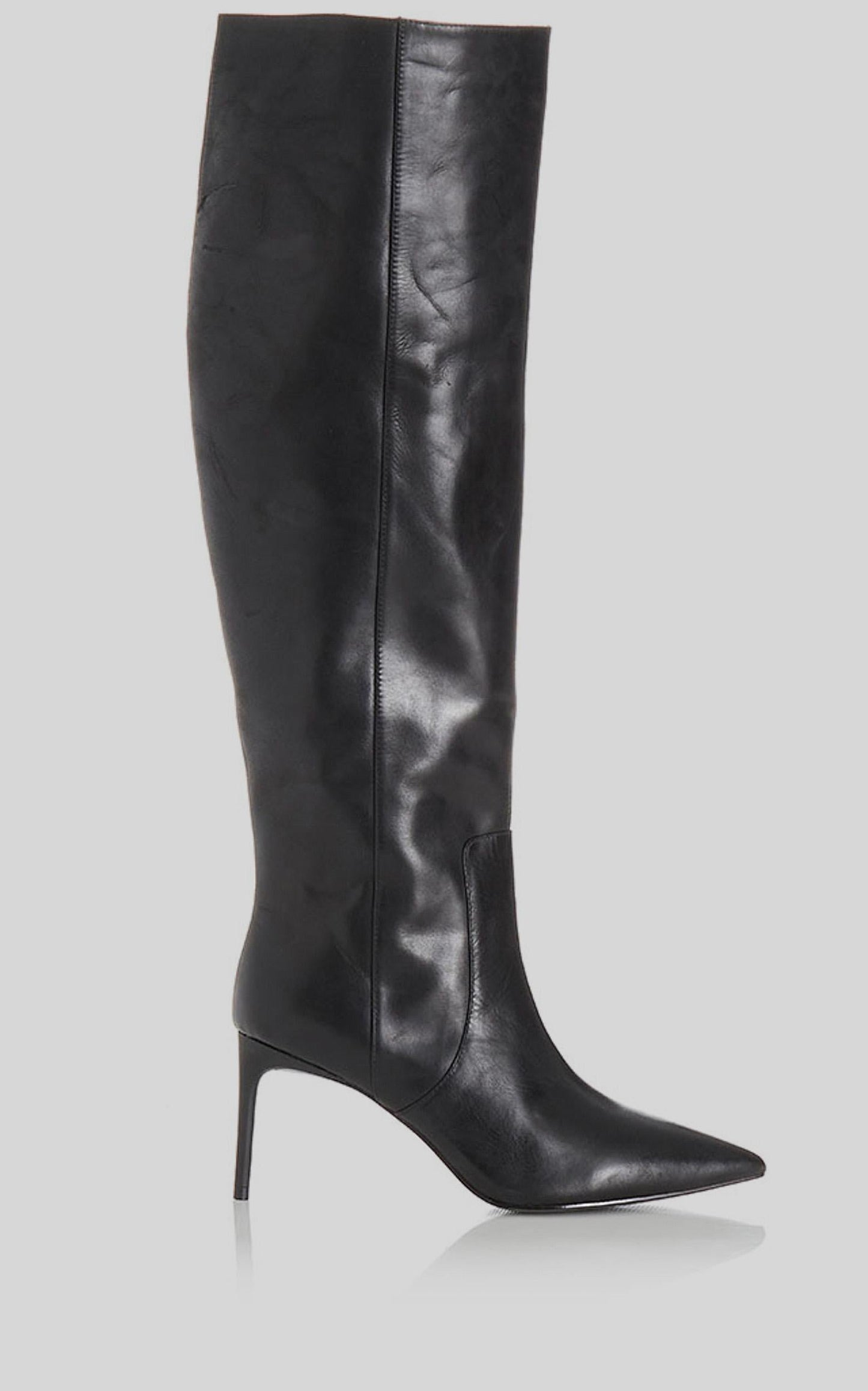 Alias Mae - Copper Boots in Black Burnished