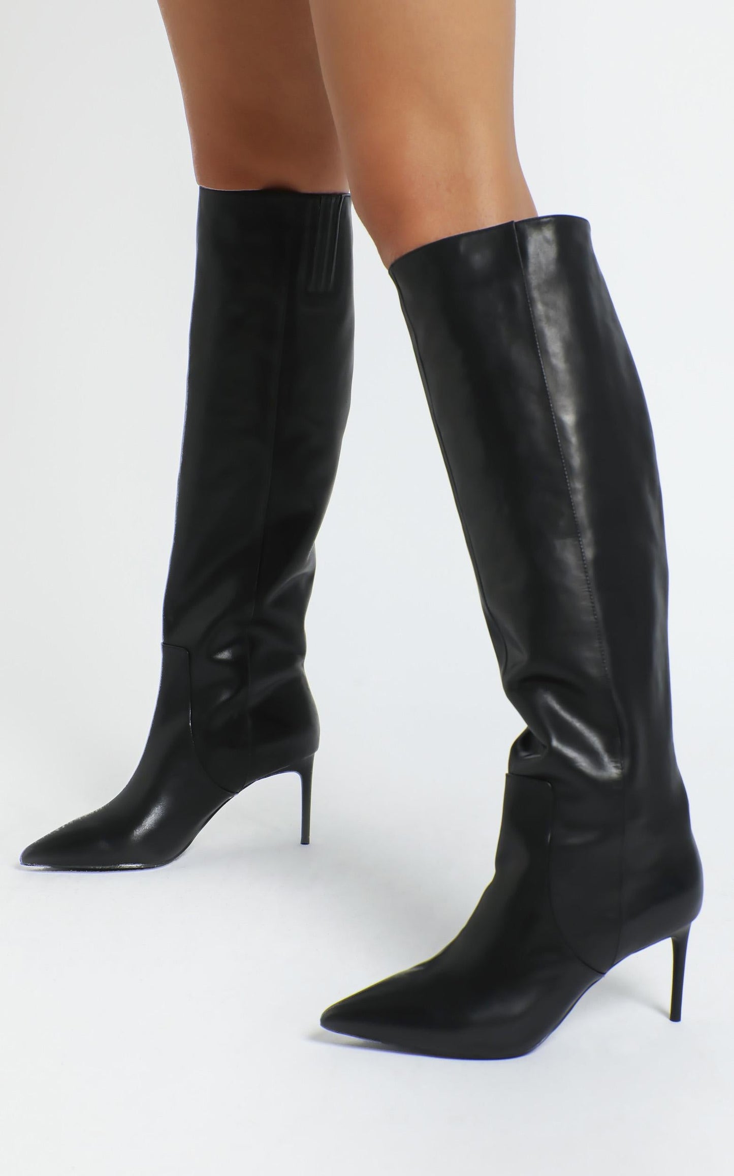Alias Mae - Copper Boots in Black Burnished