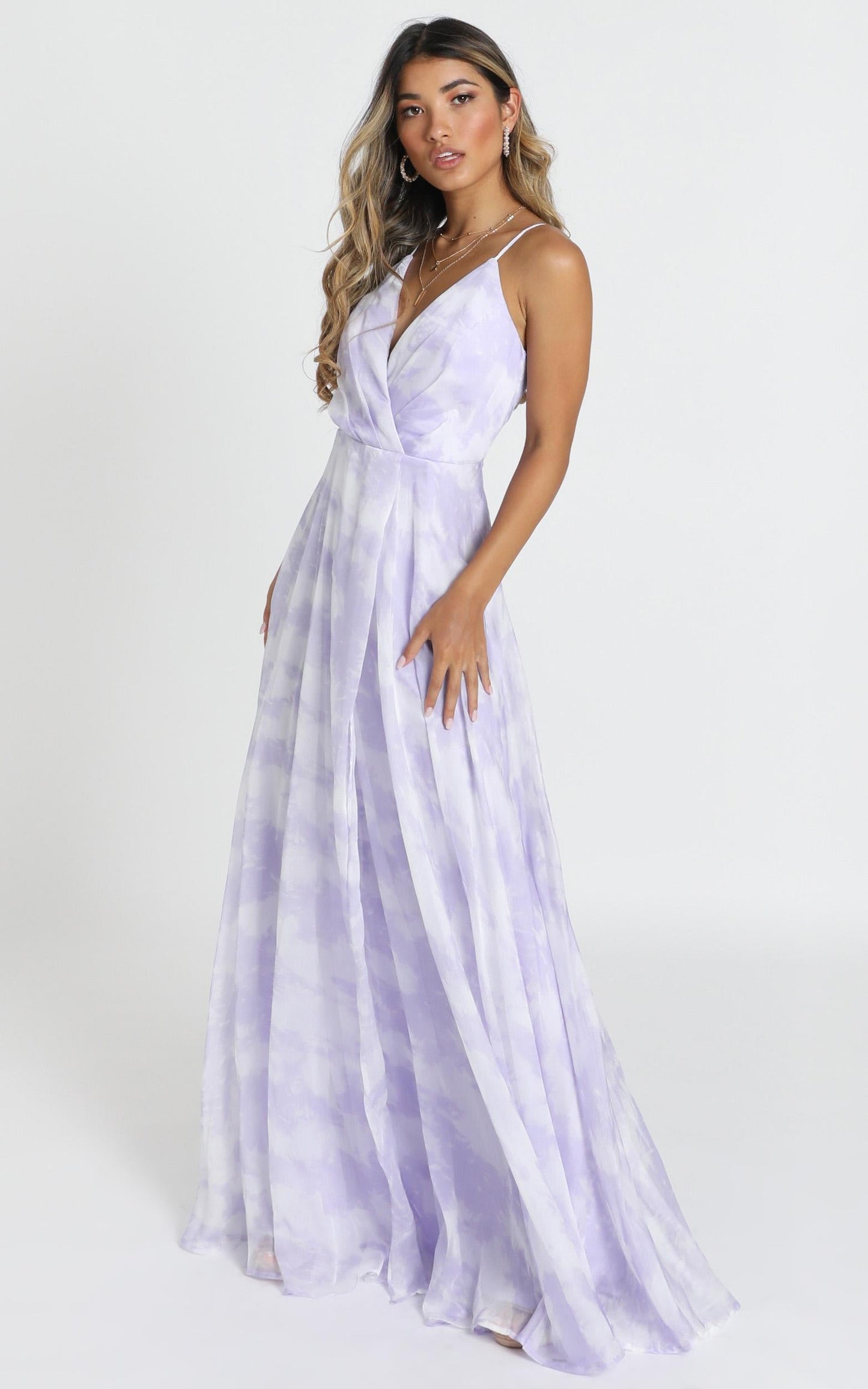 Cora Maxi Dress In Lavender