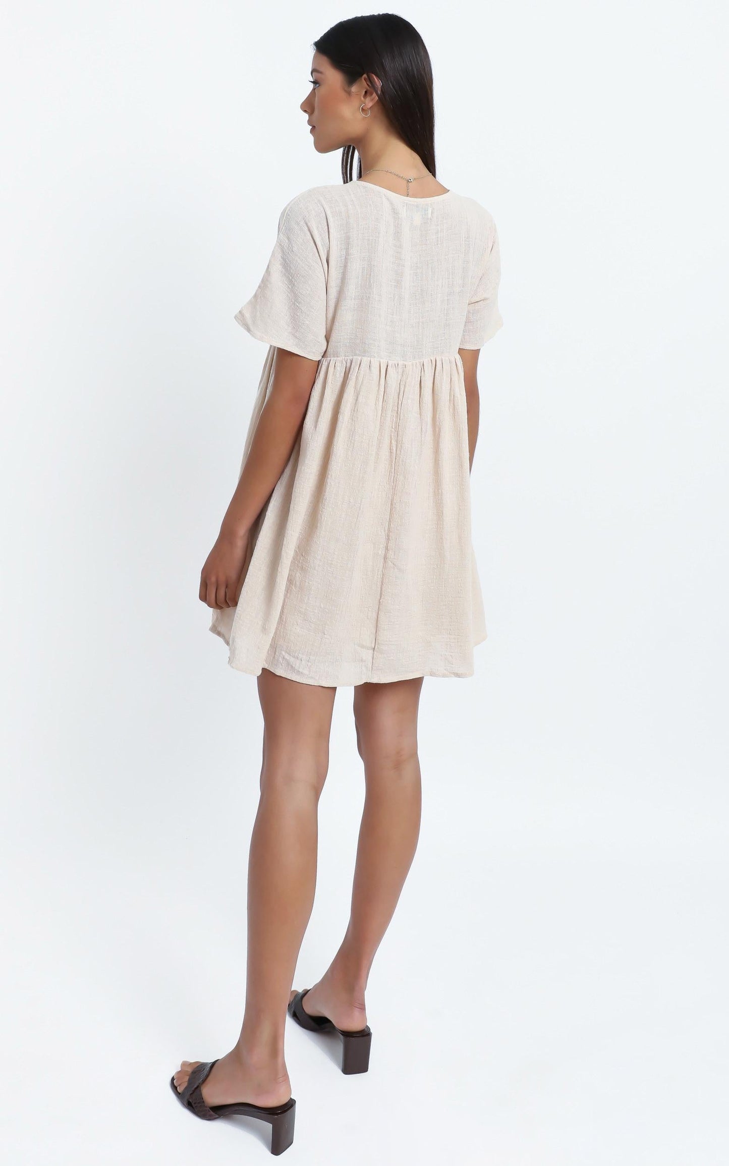 Coraline Dress in Beige