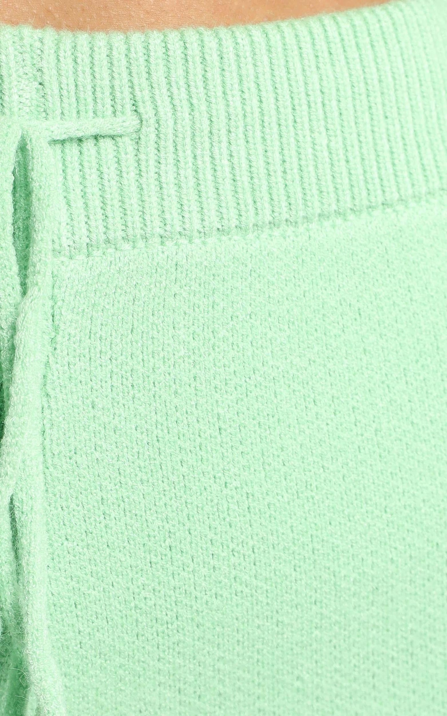 Cosy Club Knit Shorts in Mint