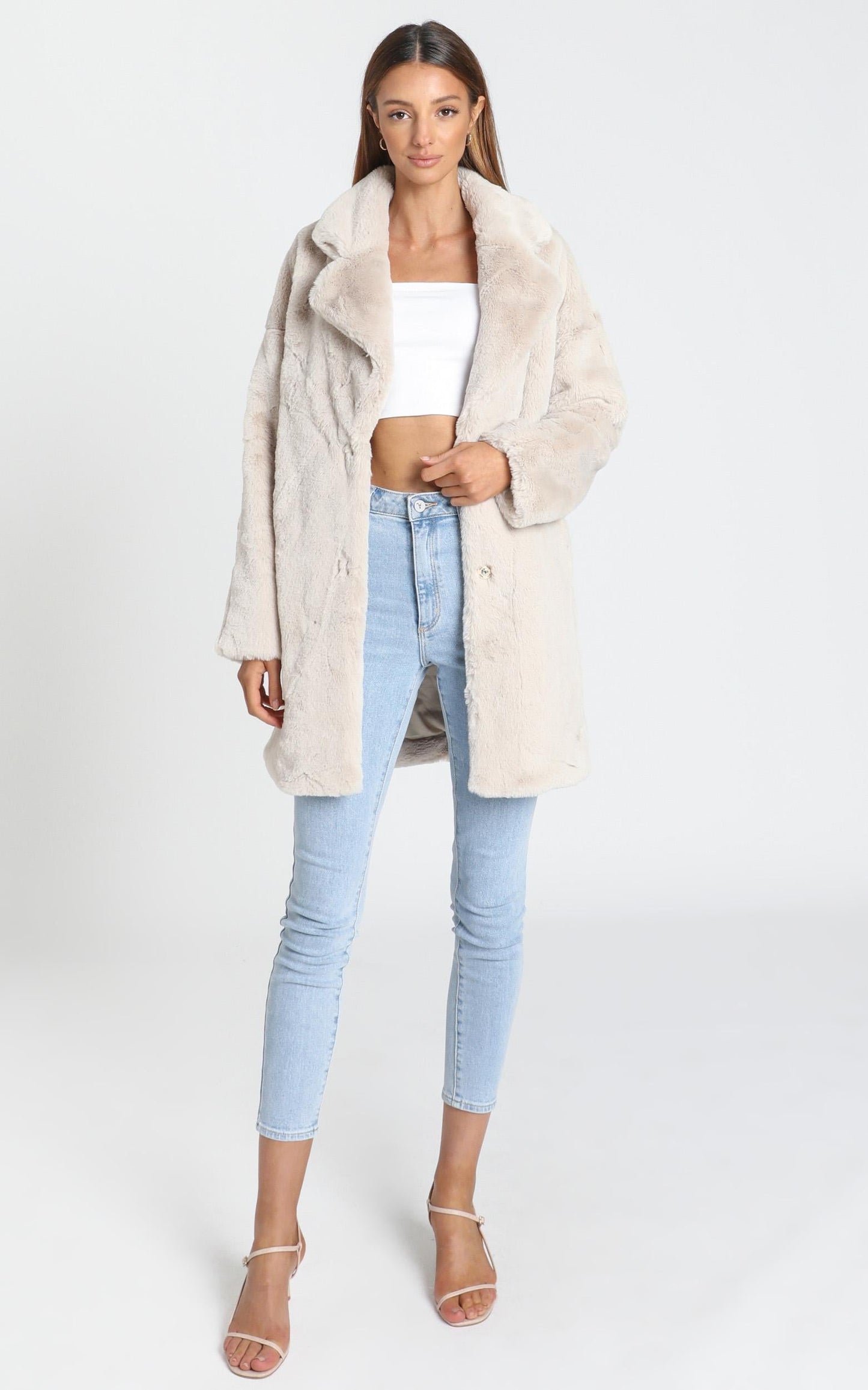 Cosy Coat in Cream