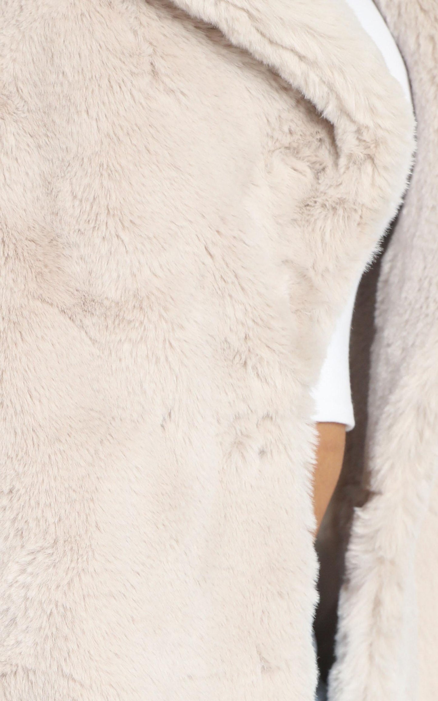 Cosy Coat in Cream