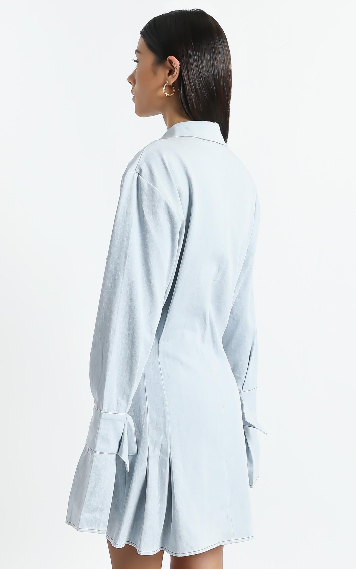 Lioness - Cover Girl Mini Dress in Light Blue