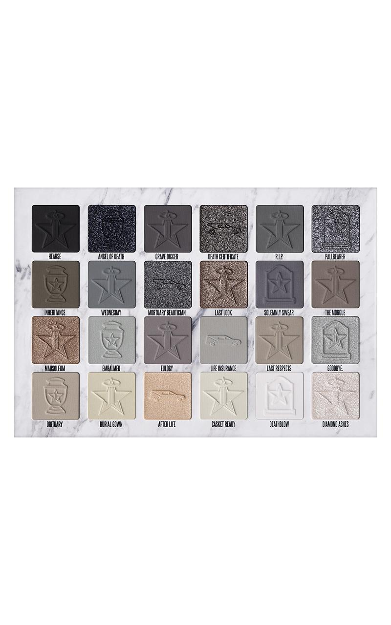 Jeffree Star Cosmetics - Cremated Eyeshadow Palette in Black