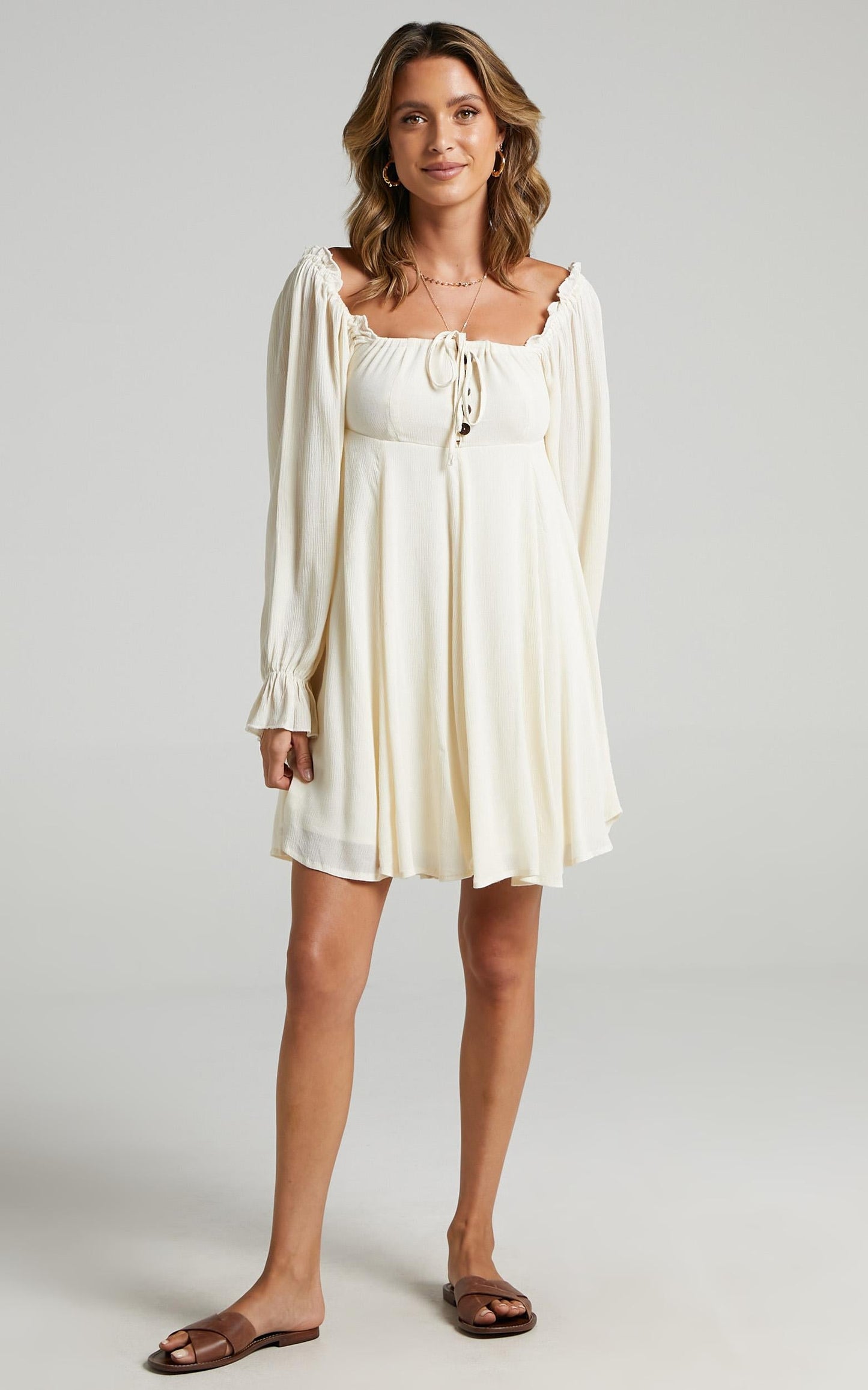 Gypsy Soul Dress in Cream