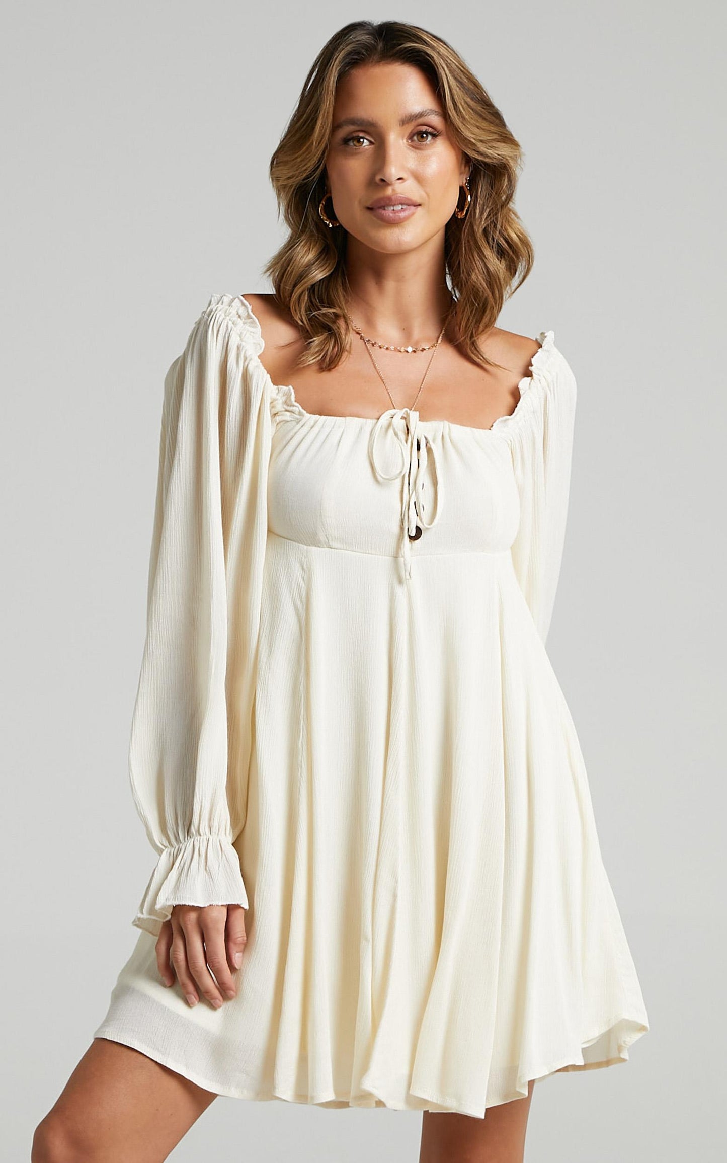 Gypsy Soul Dress in Cream