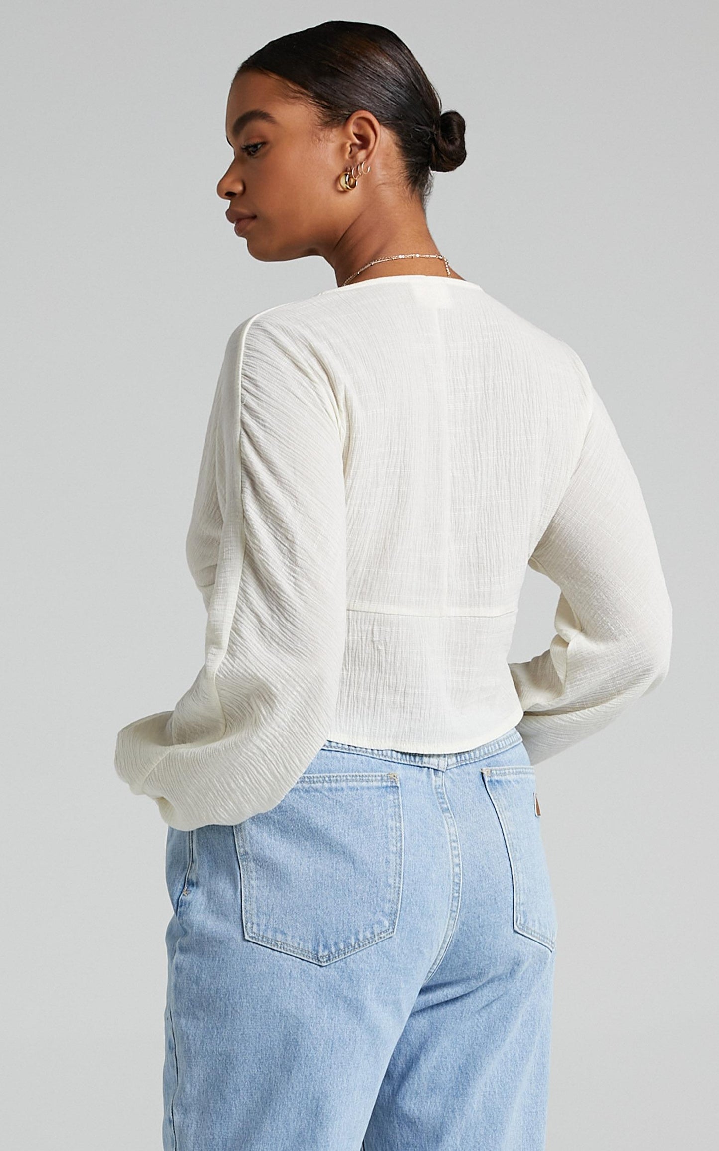 Tomira Blouse in Cream