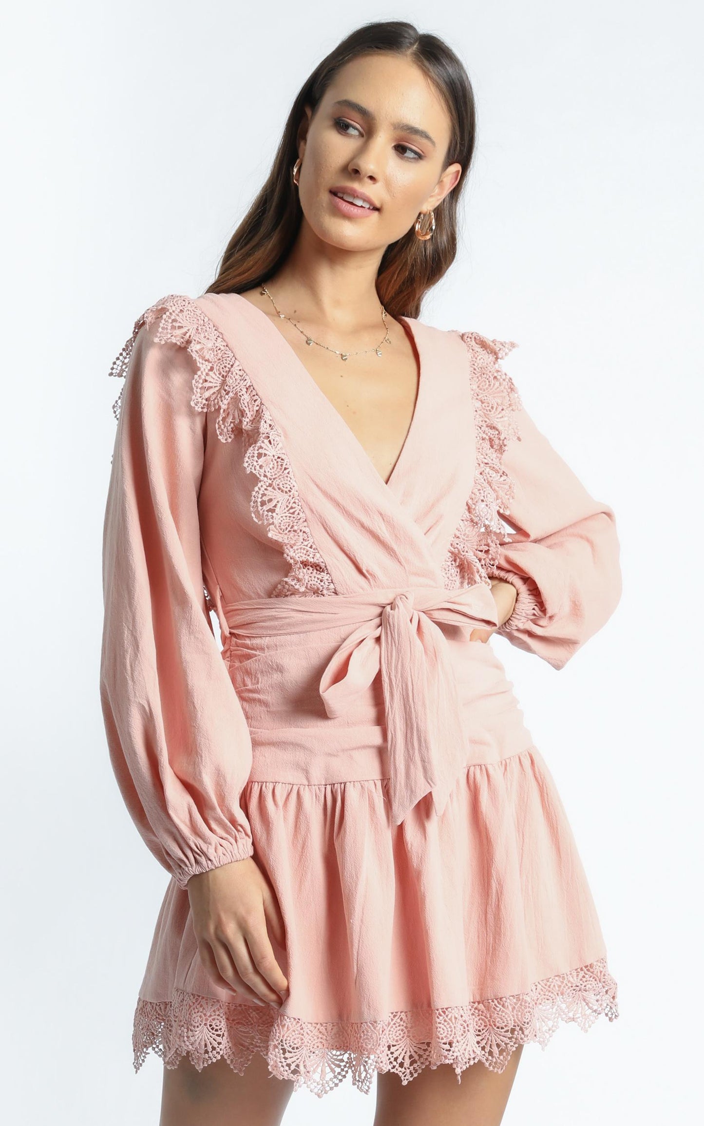 Bellevue Dress in Blush