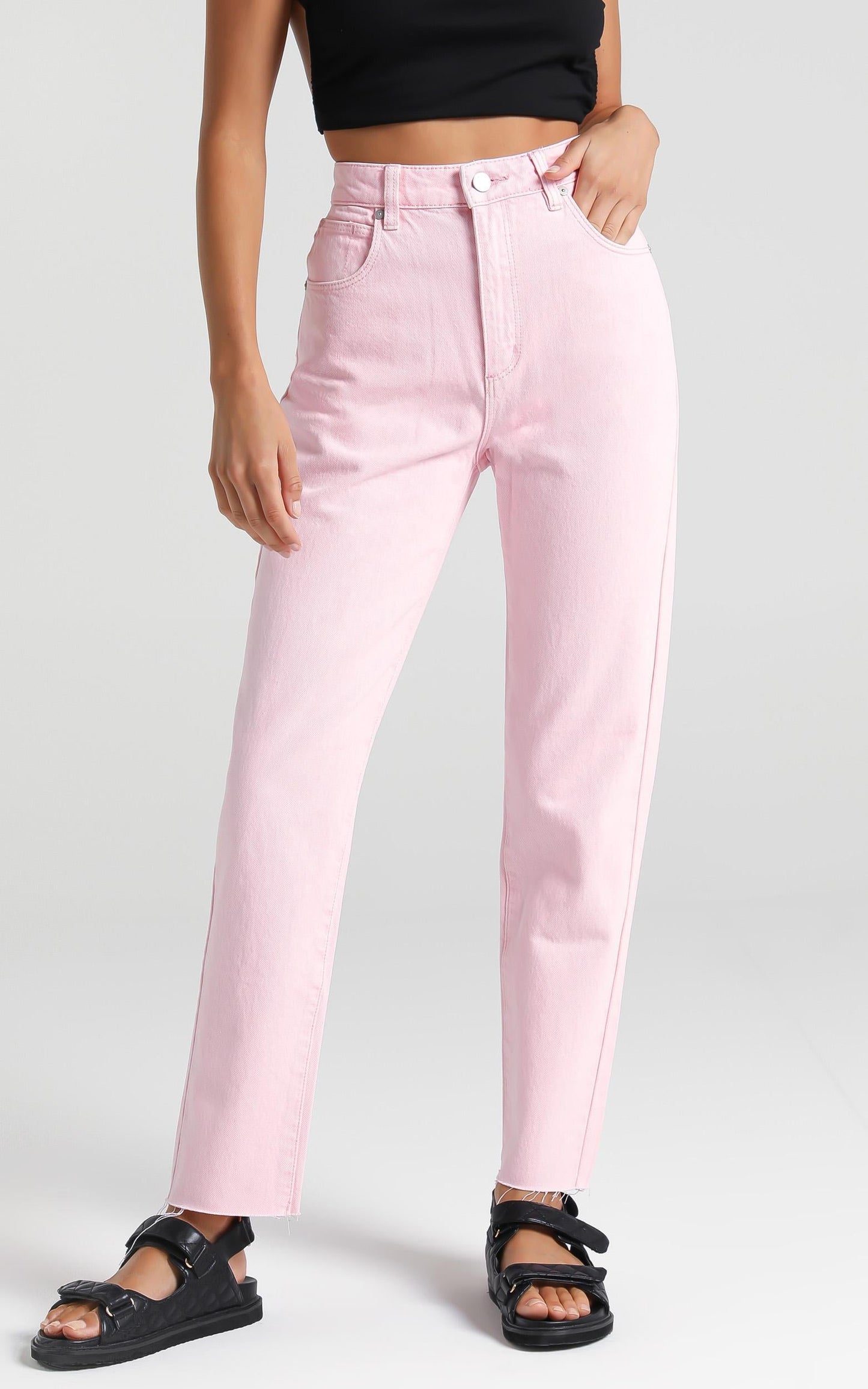 Abrand X Dyspnea - A '94 High Slim Jean in Pink