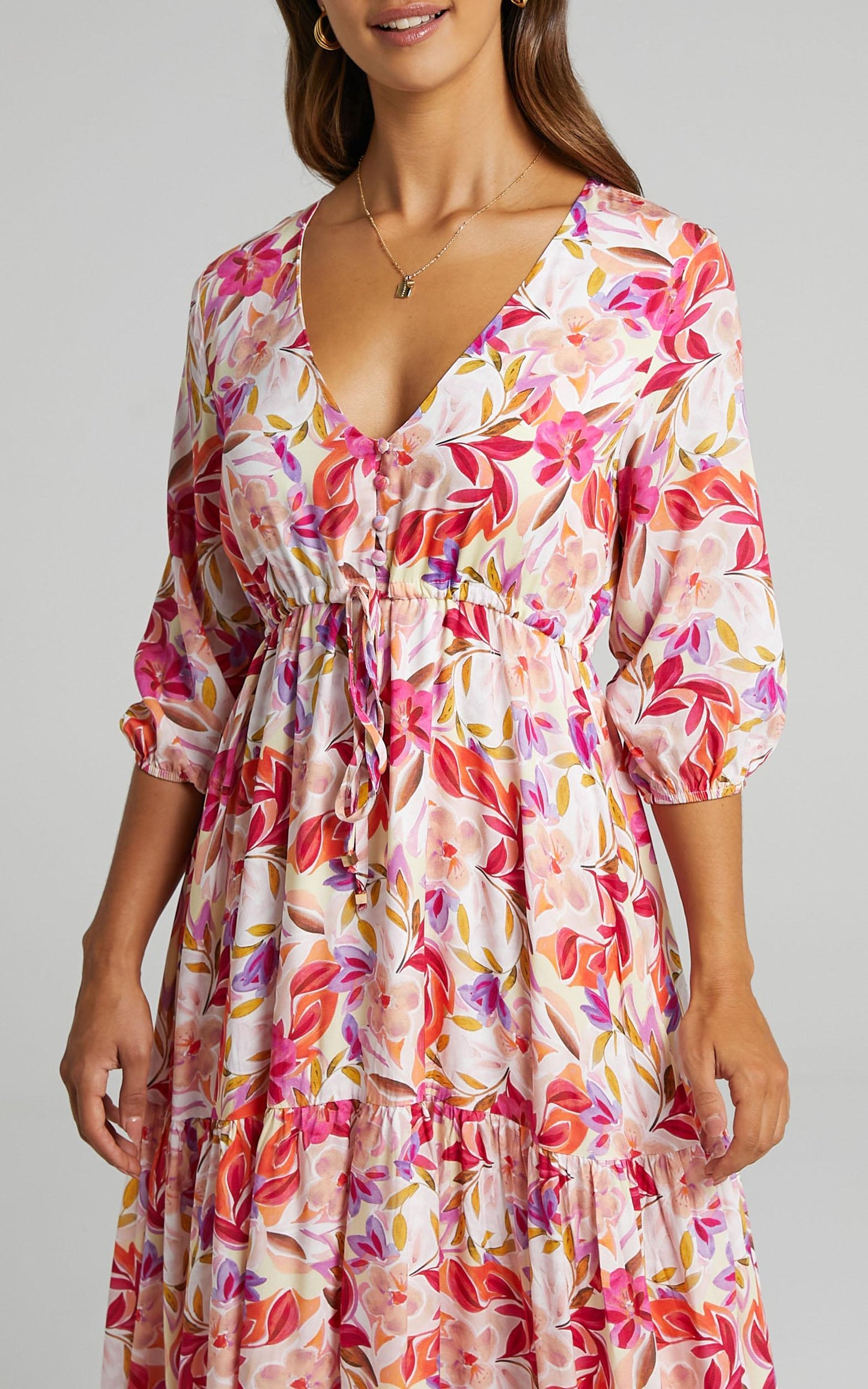 Lilibelle Dress in Eventful Bloom