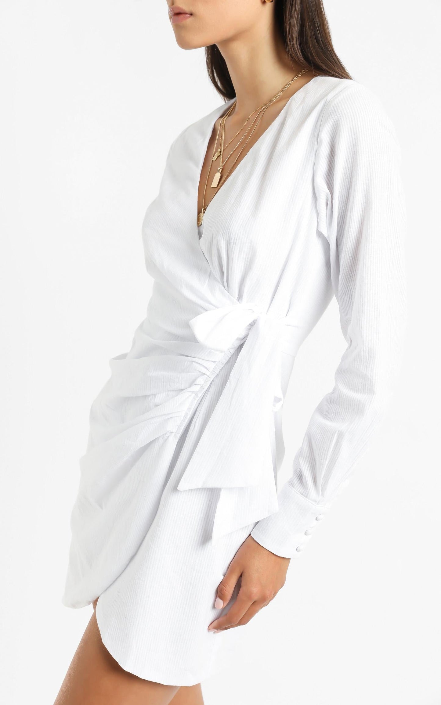 Cruising Around Dress In White