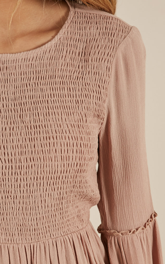 Whatever Works Top In Mocha