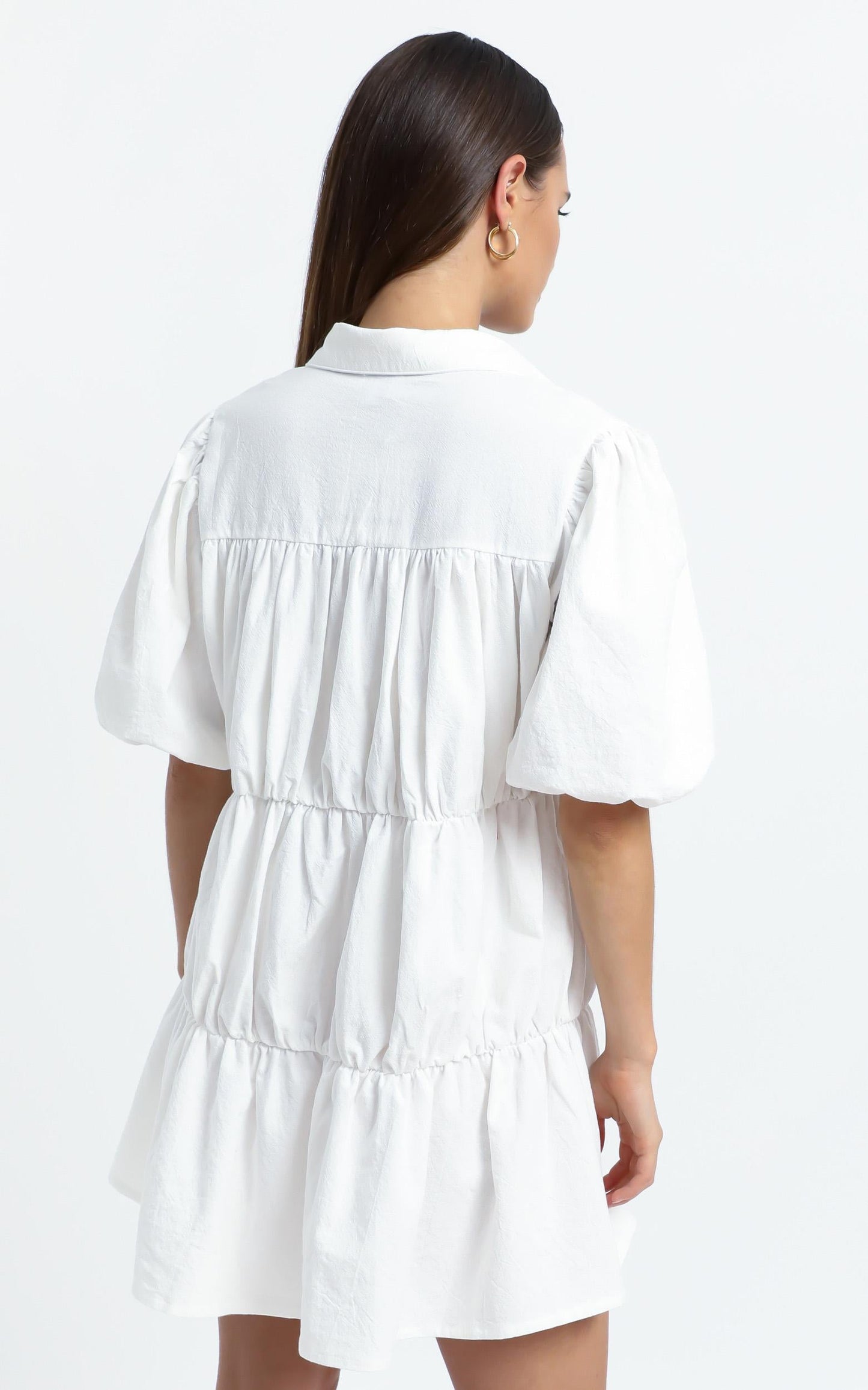 Bijou Dress in White
