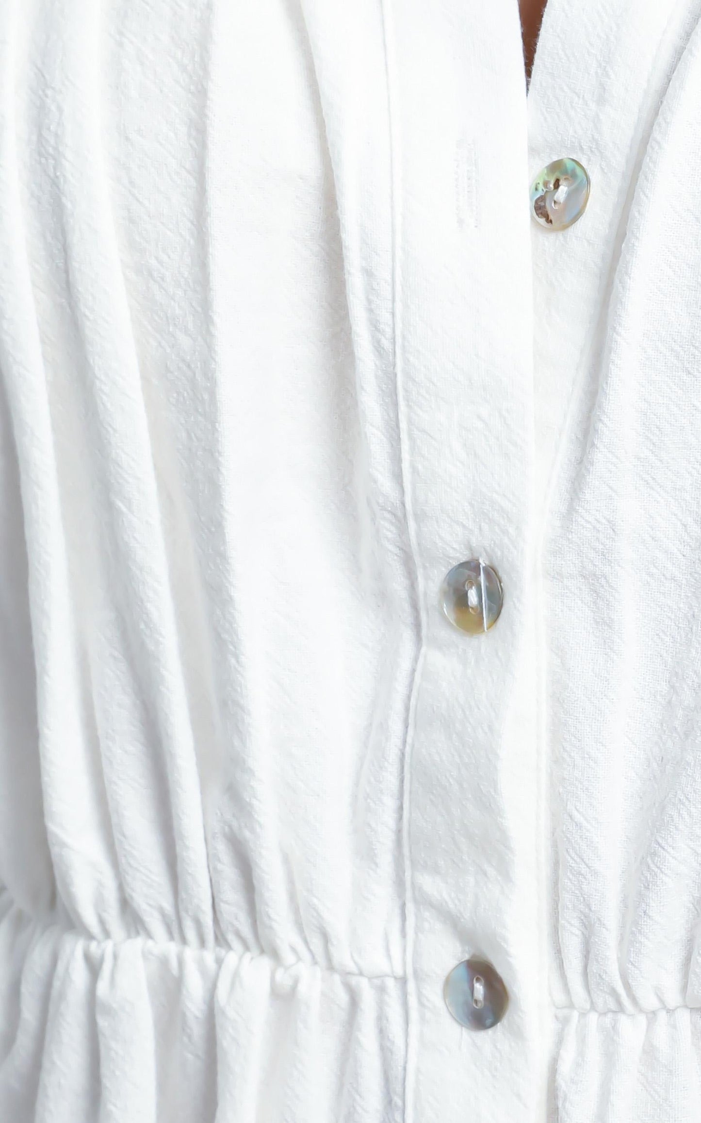 Bijou Dress in White