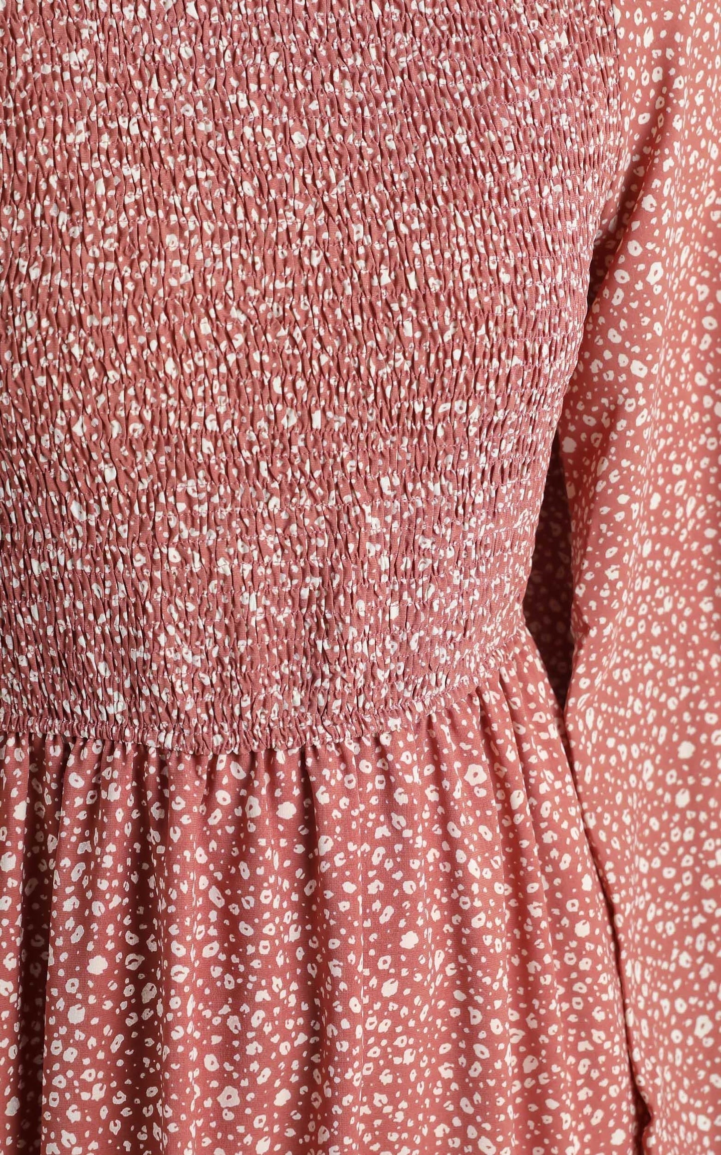 Fern Dress in Rust Floral