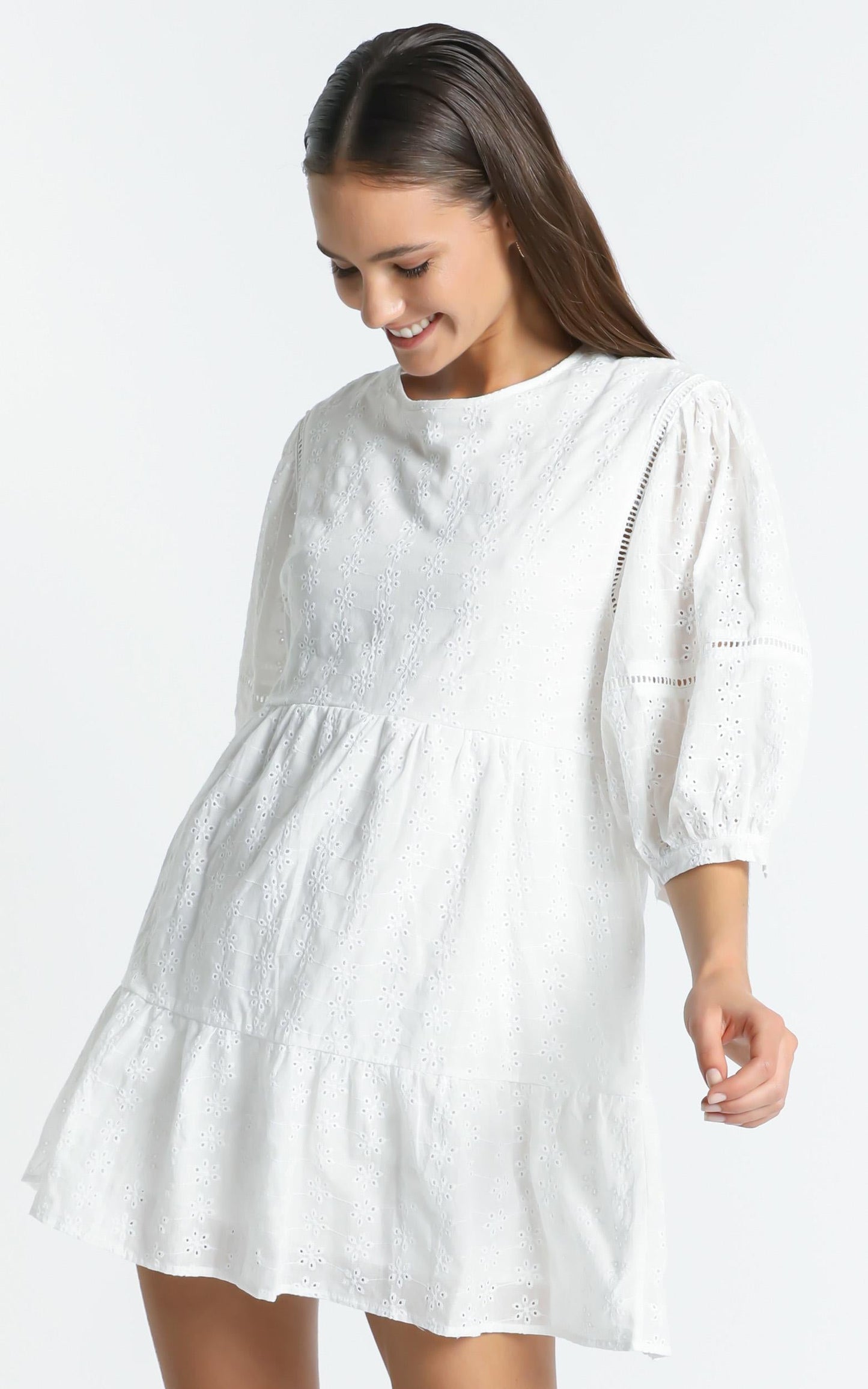 Lore Dress in White
