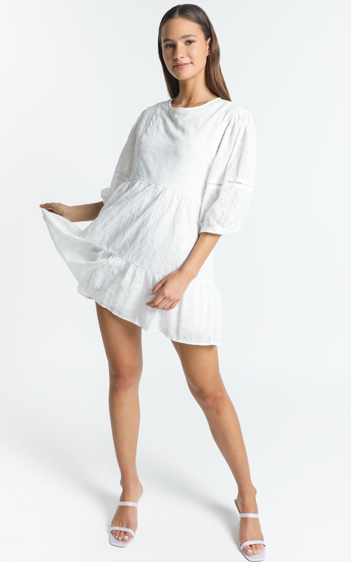 Lore Dress in White