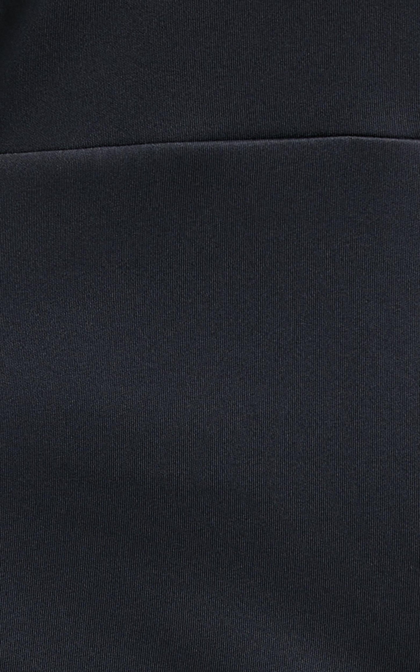 Dare To Dream Midi Dress - Plunge Neck Thigh Split Dress in Black