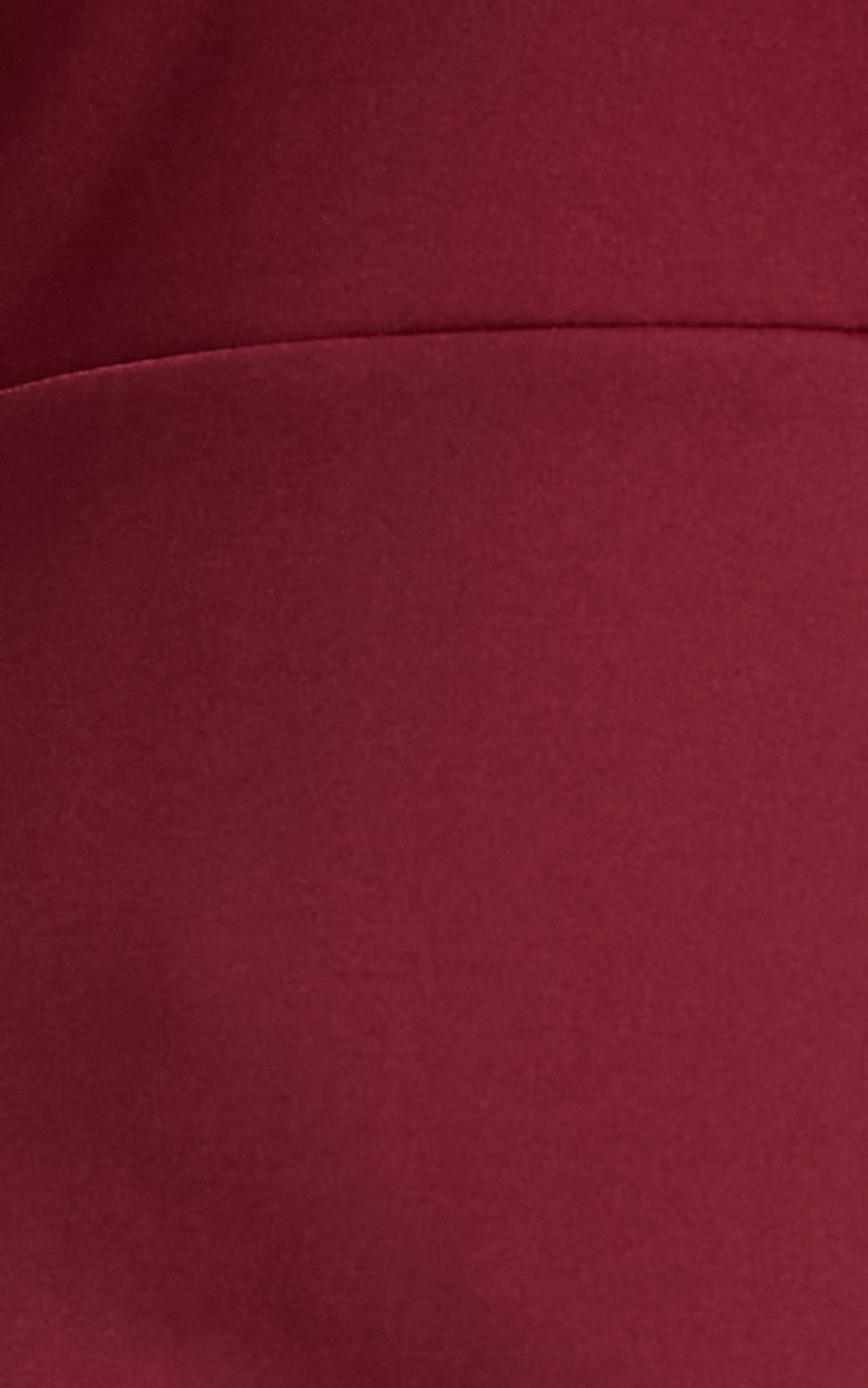 Dare To Dream Midi Dress - Plunge Neck Thigh Split Dress in Wine