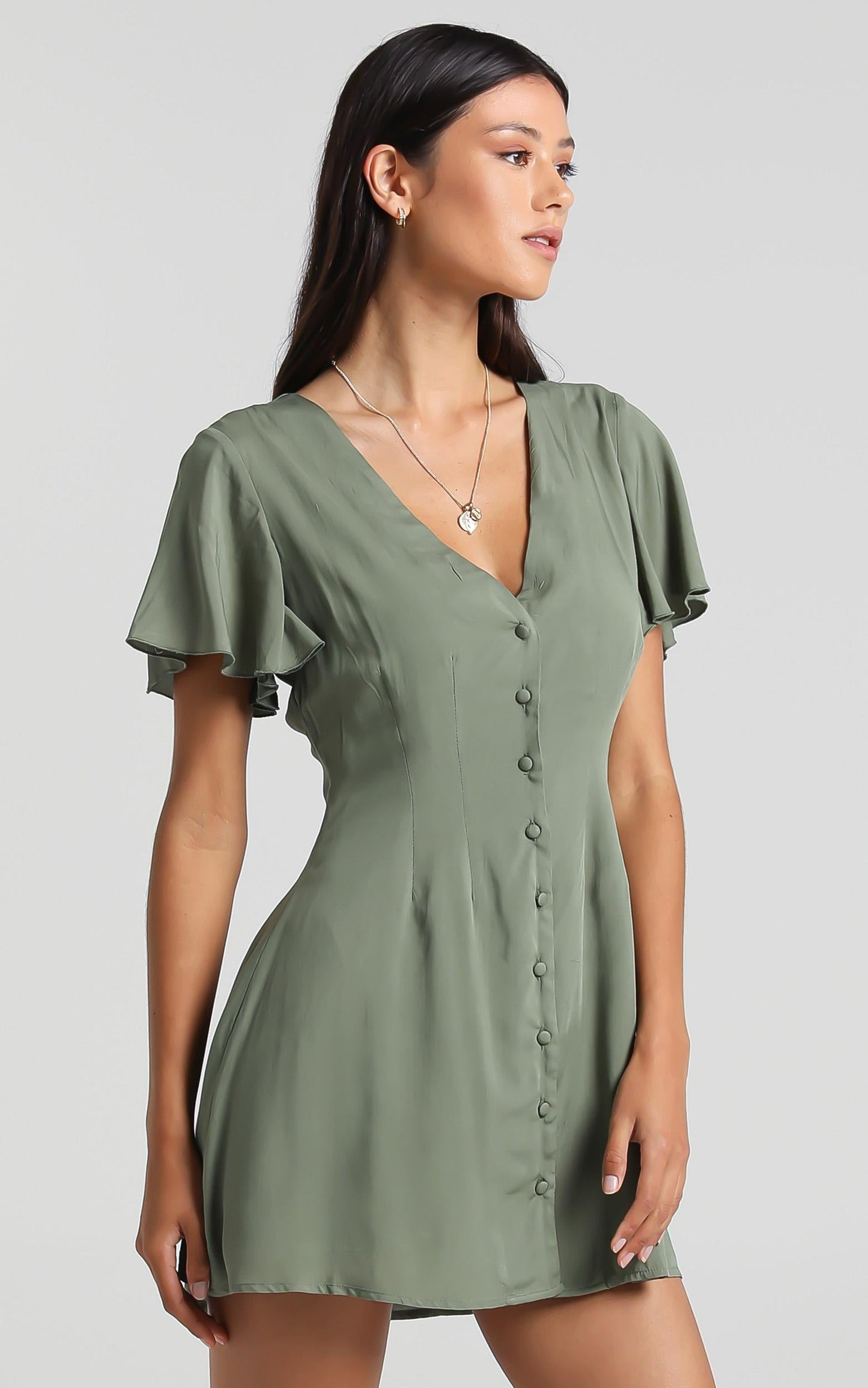 Daiquiri Dress in Khaki
