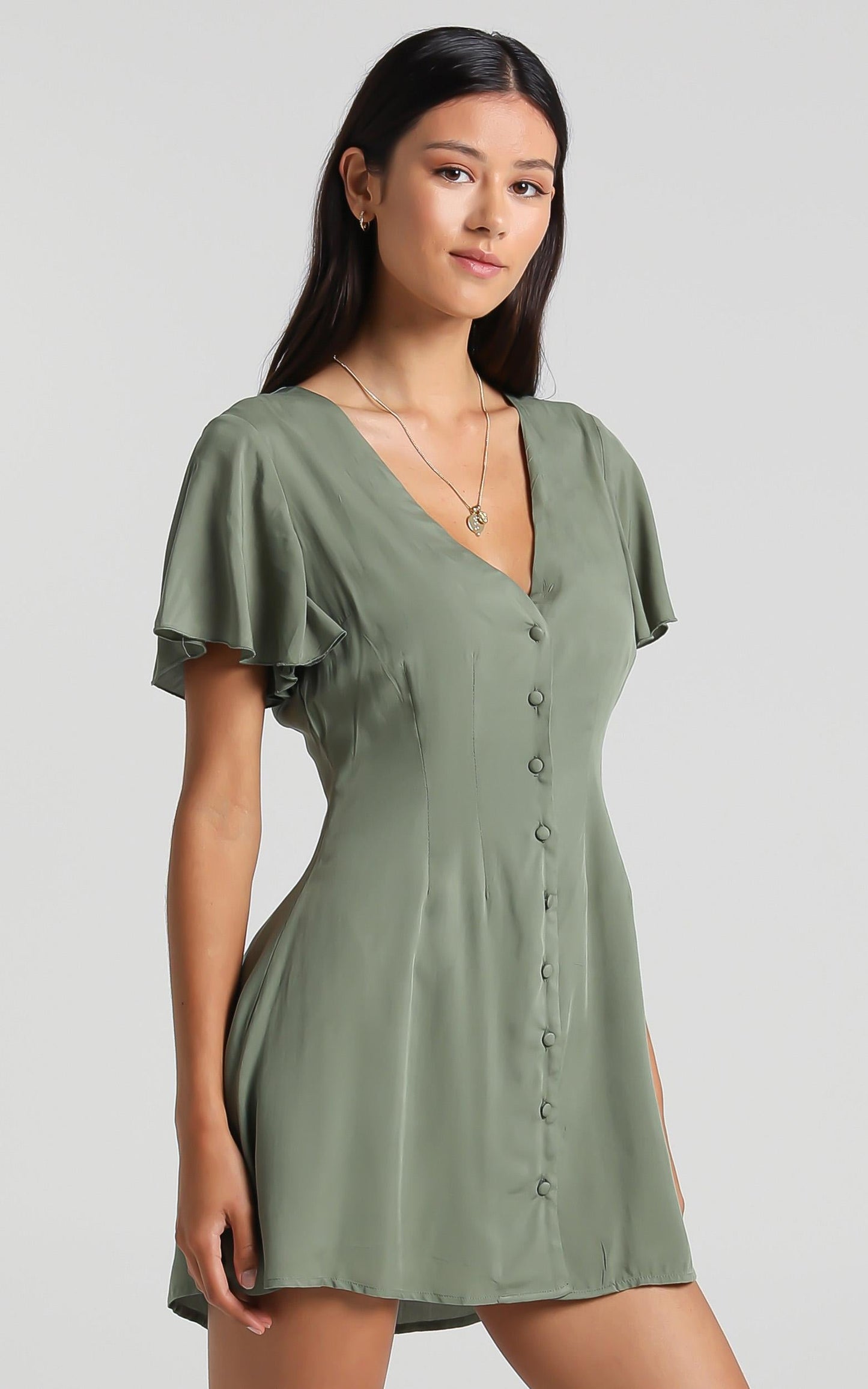 Daiquiri Dress in Khaki