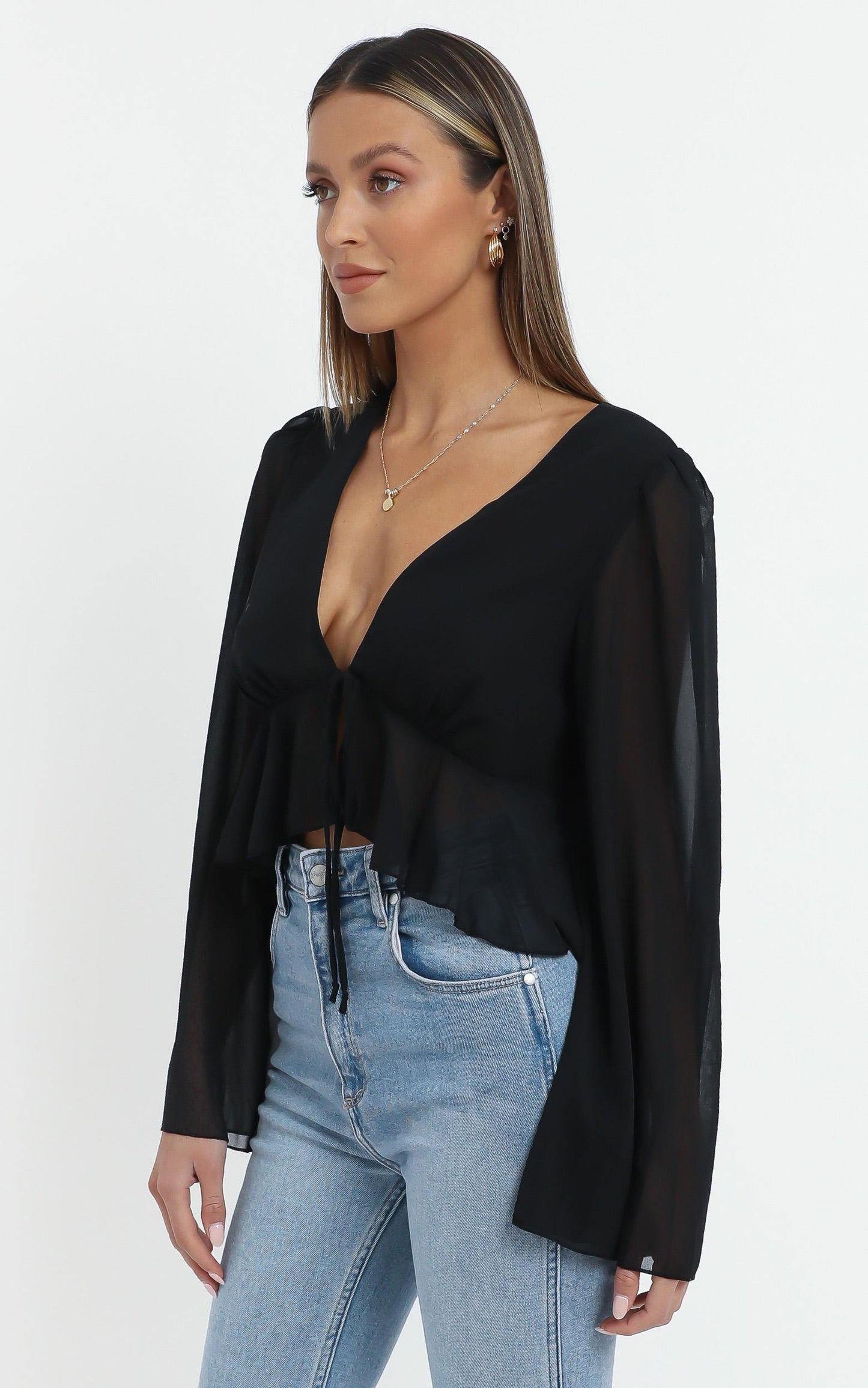 Dance It Out Top in Black