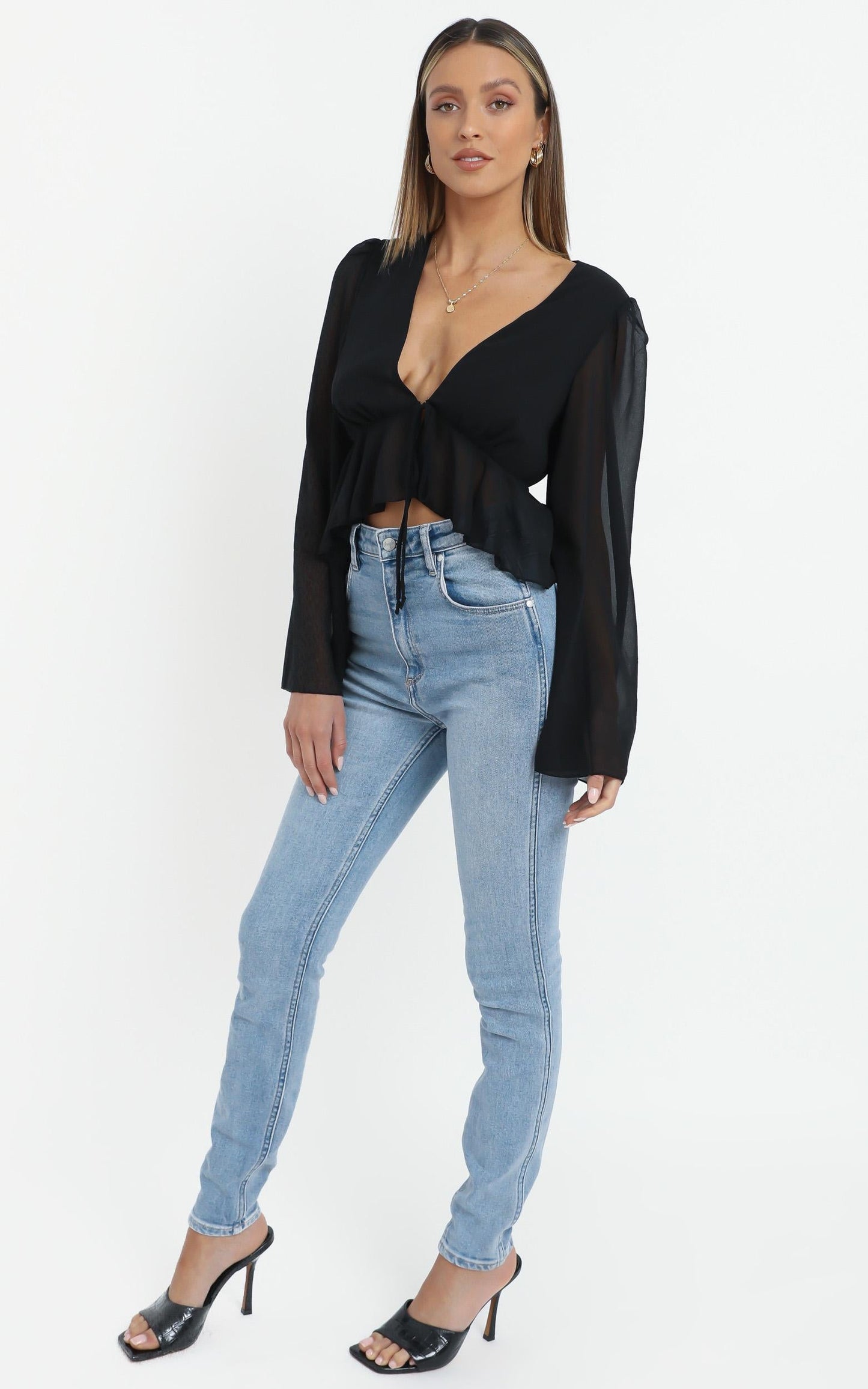 Dance It Out Top in Black