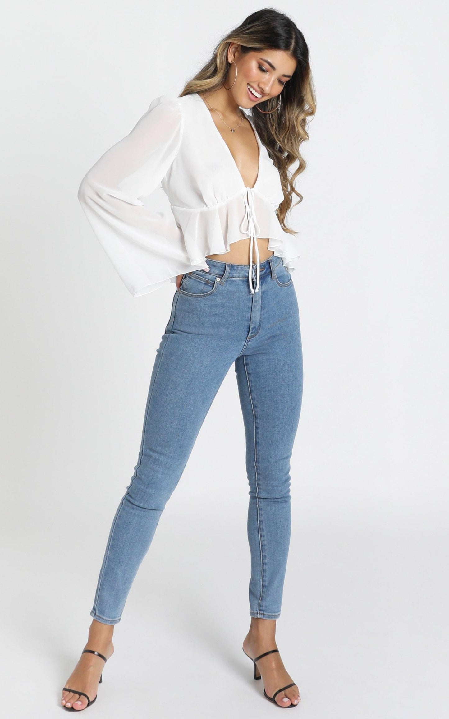 Dance It Out Top In White