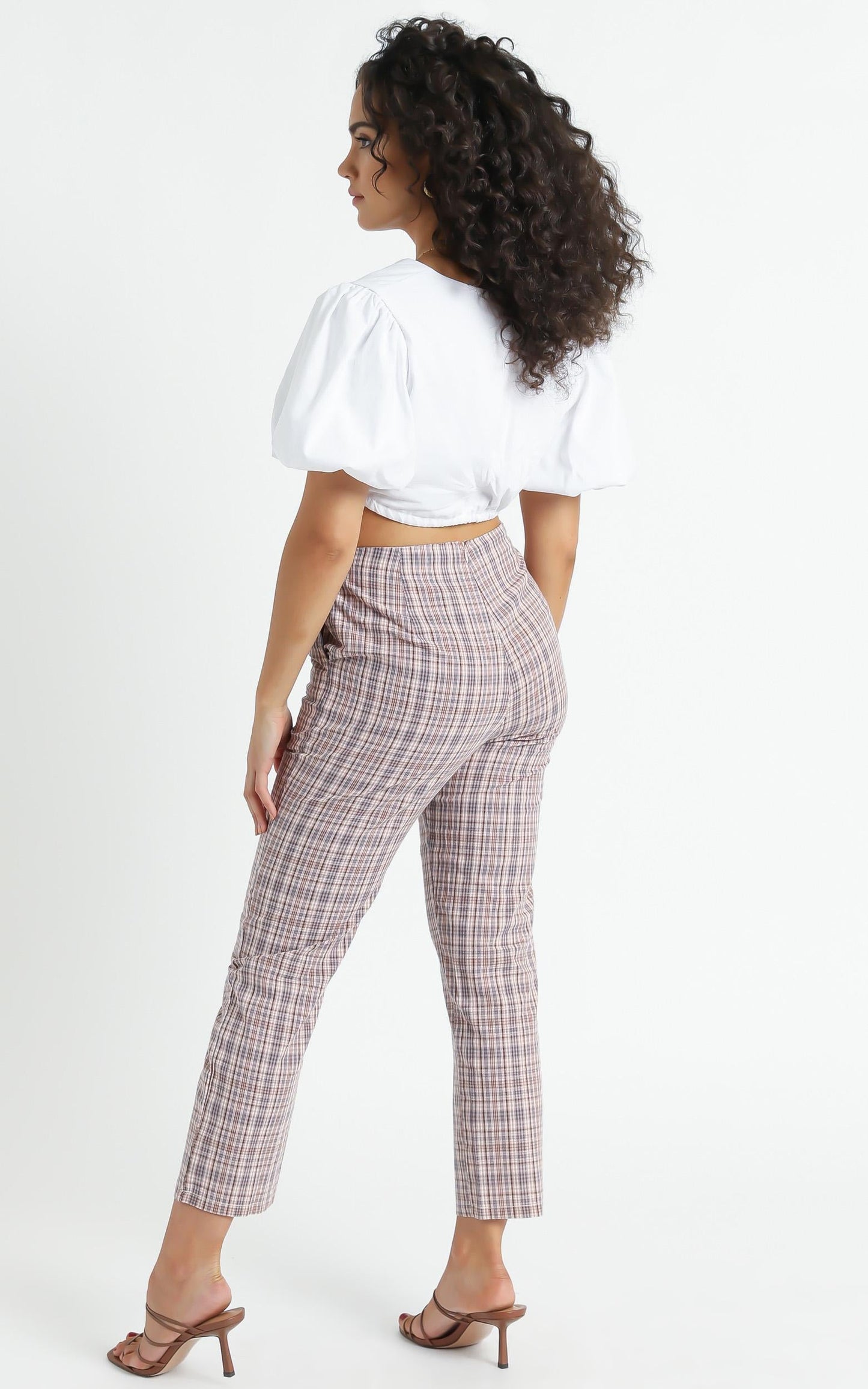 Danior Pants in Pink Check
