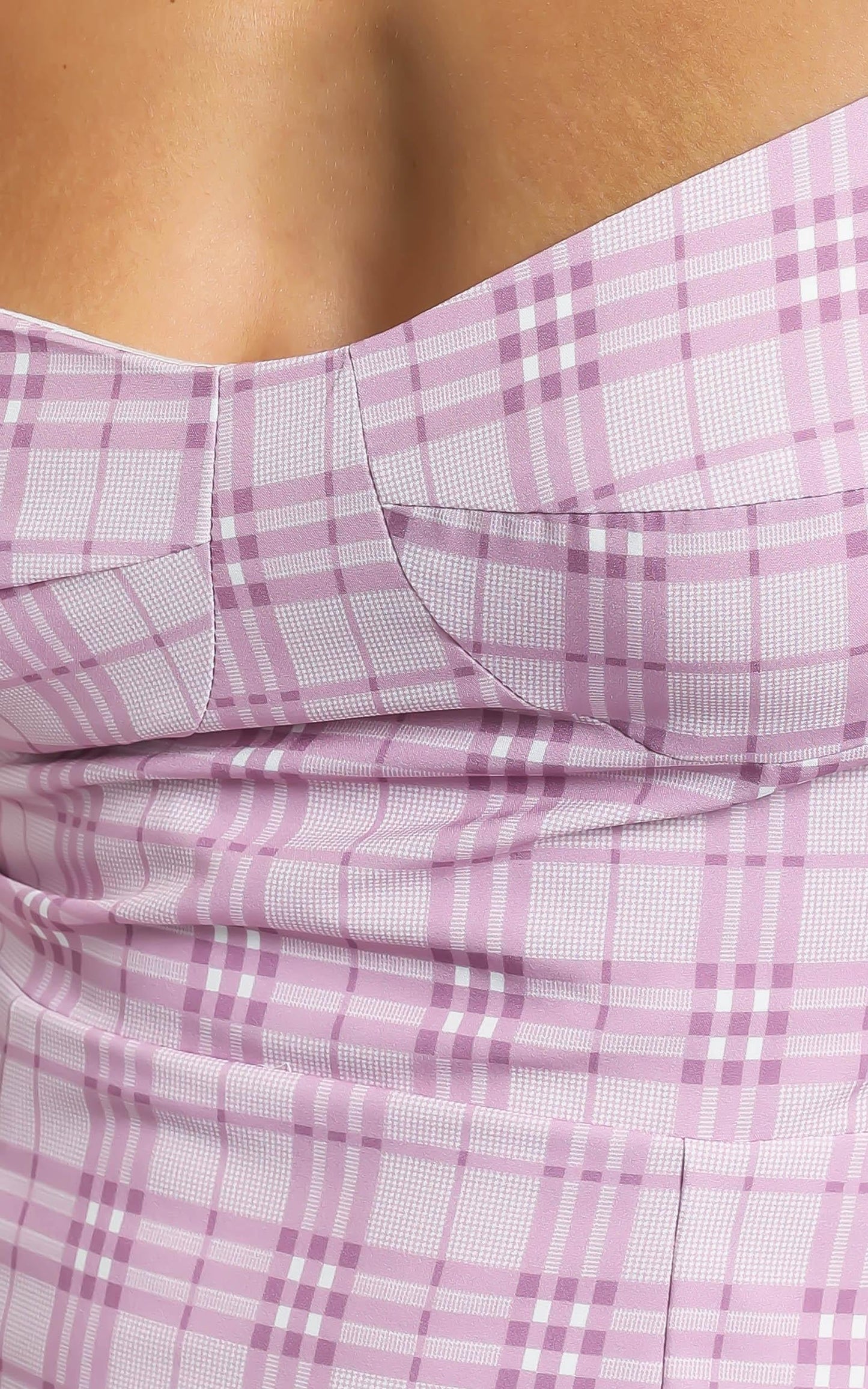 Darcey Dress in Pink Check