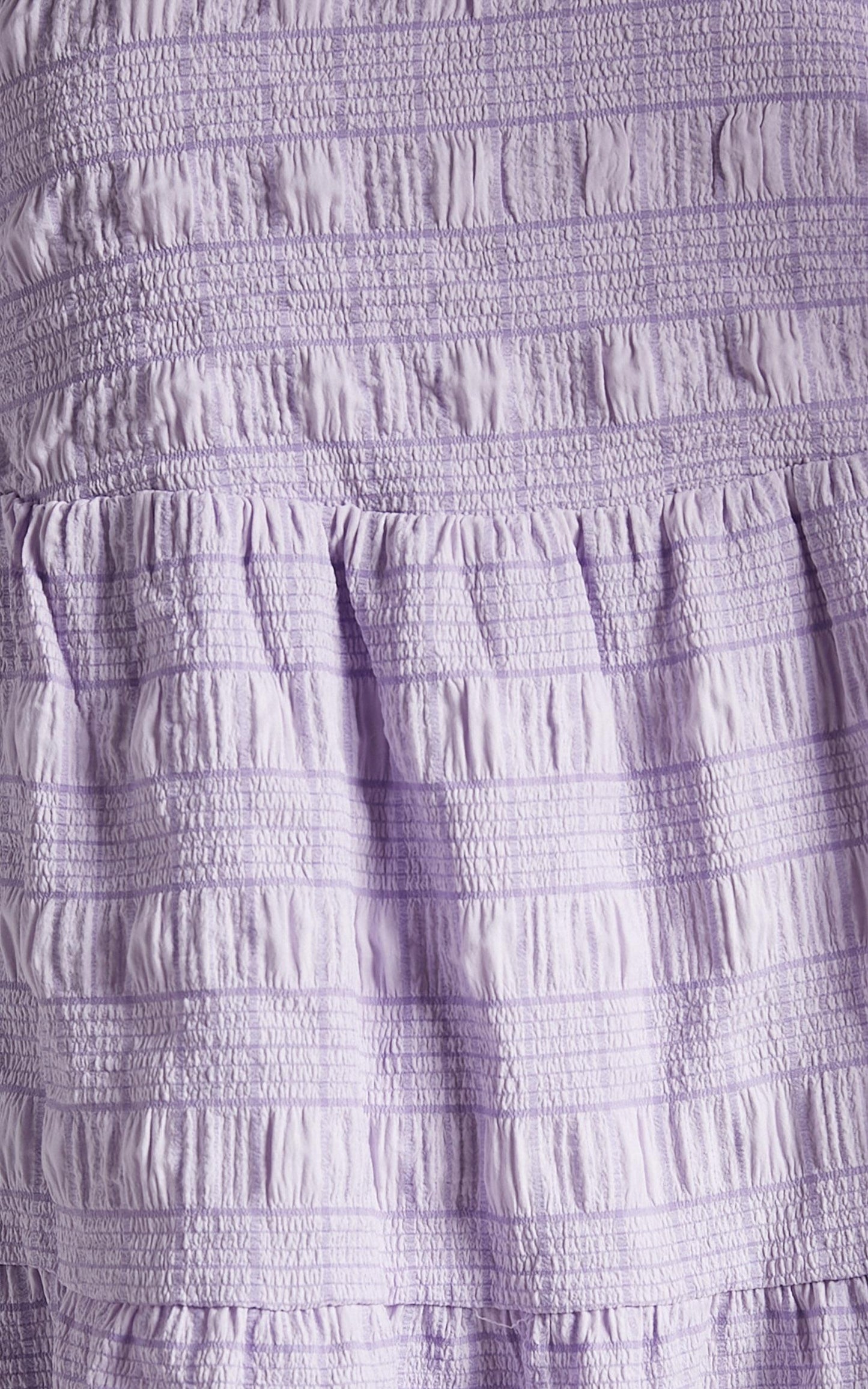 Darcia Dress in Lilac Check