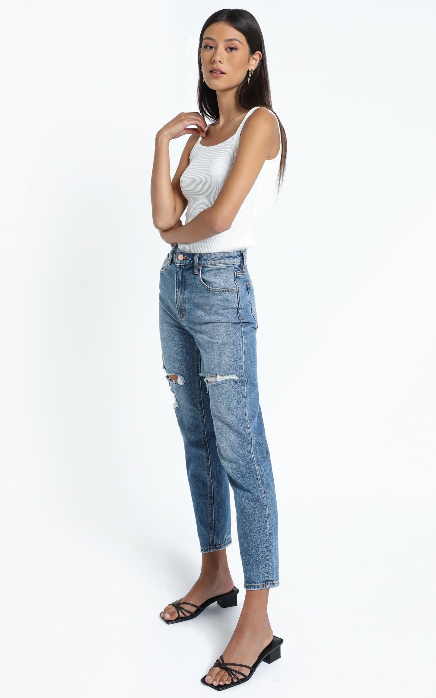 Davey Top in White