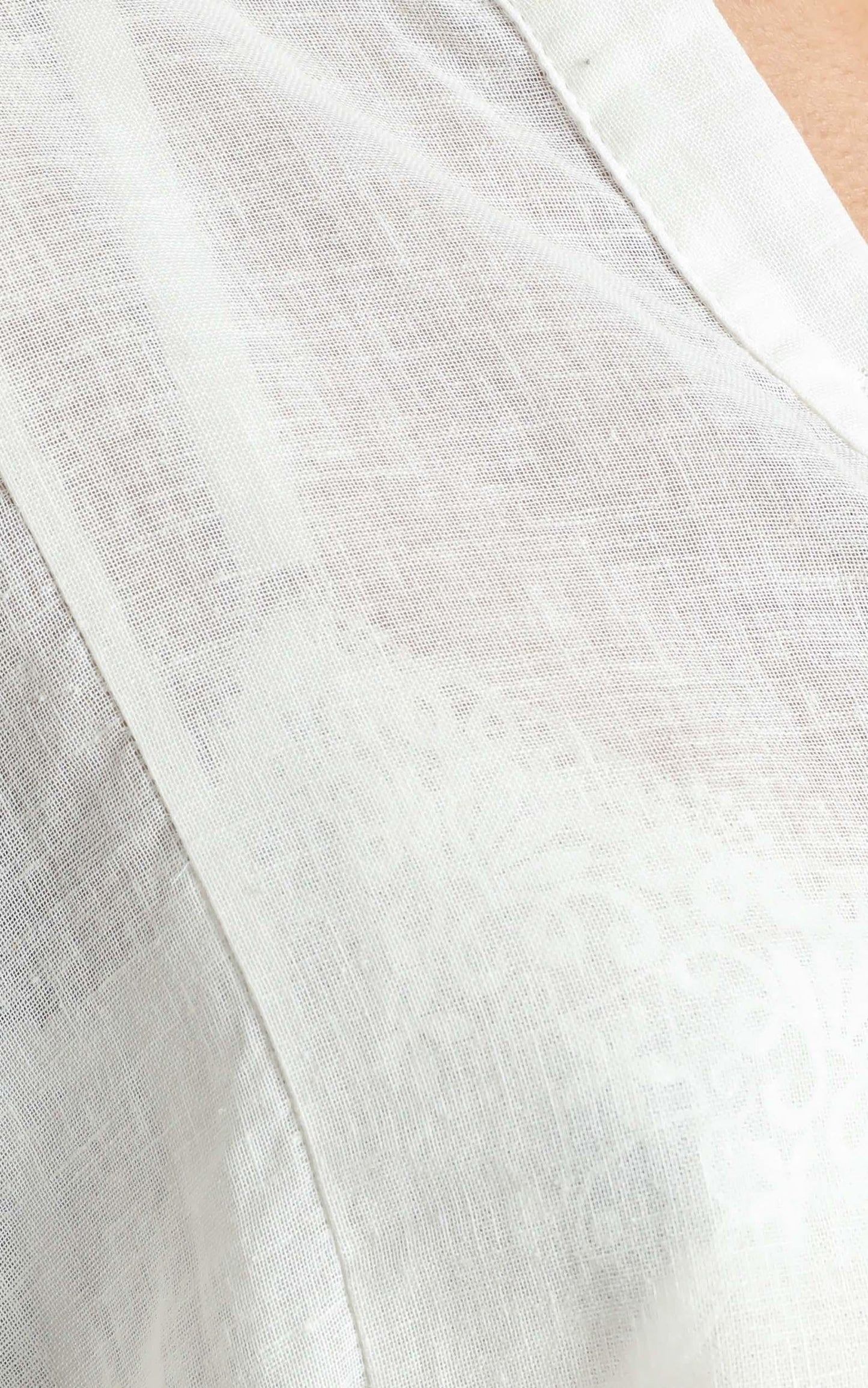 Dawn Shirt Dress in White
