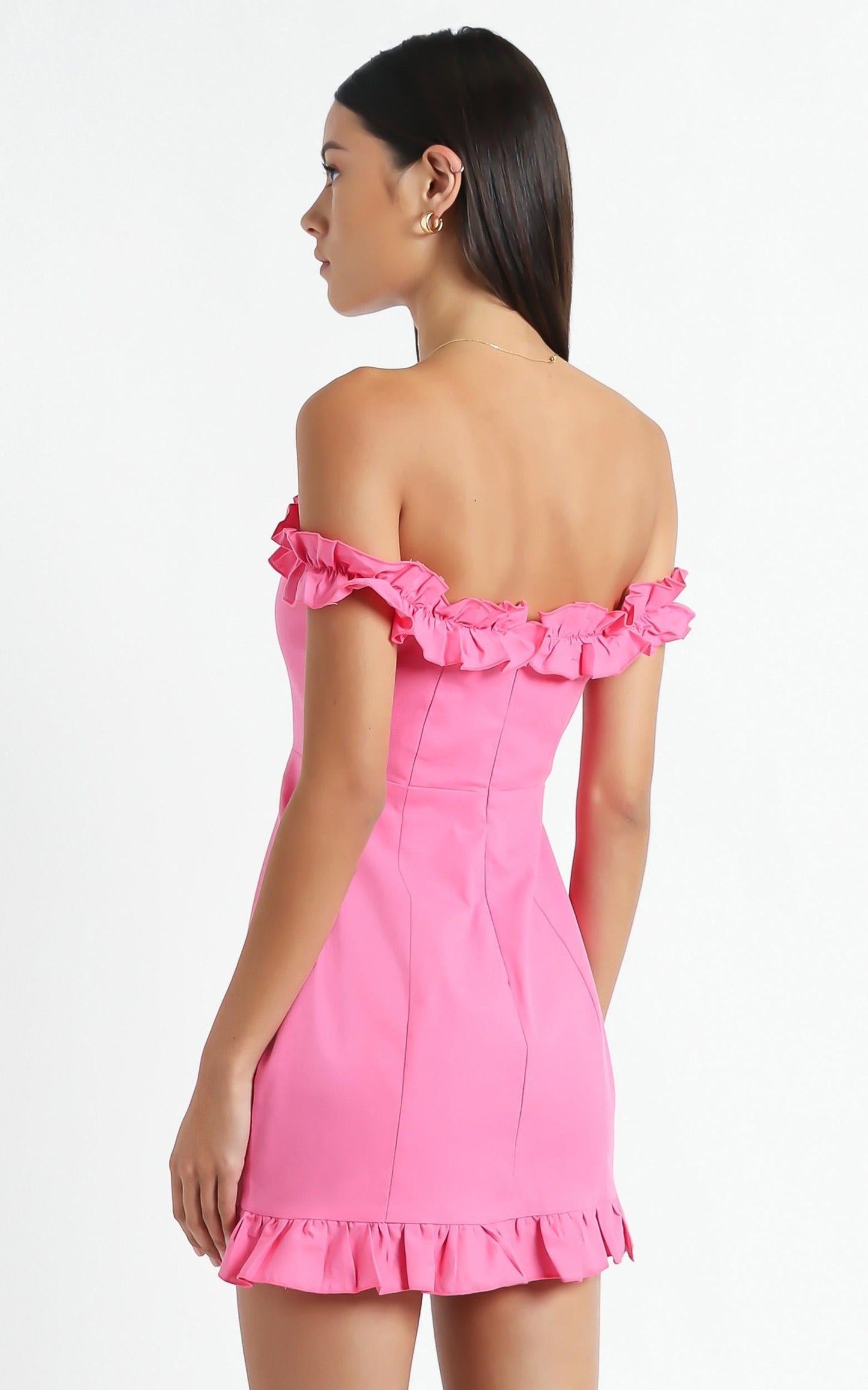 Days of Summer Dress in Hot Pink